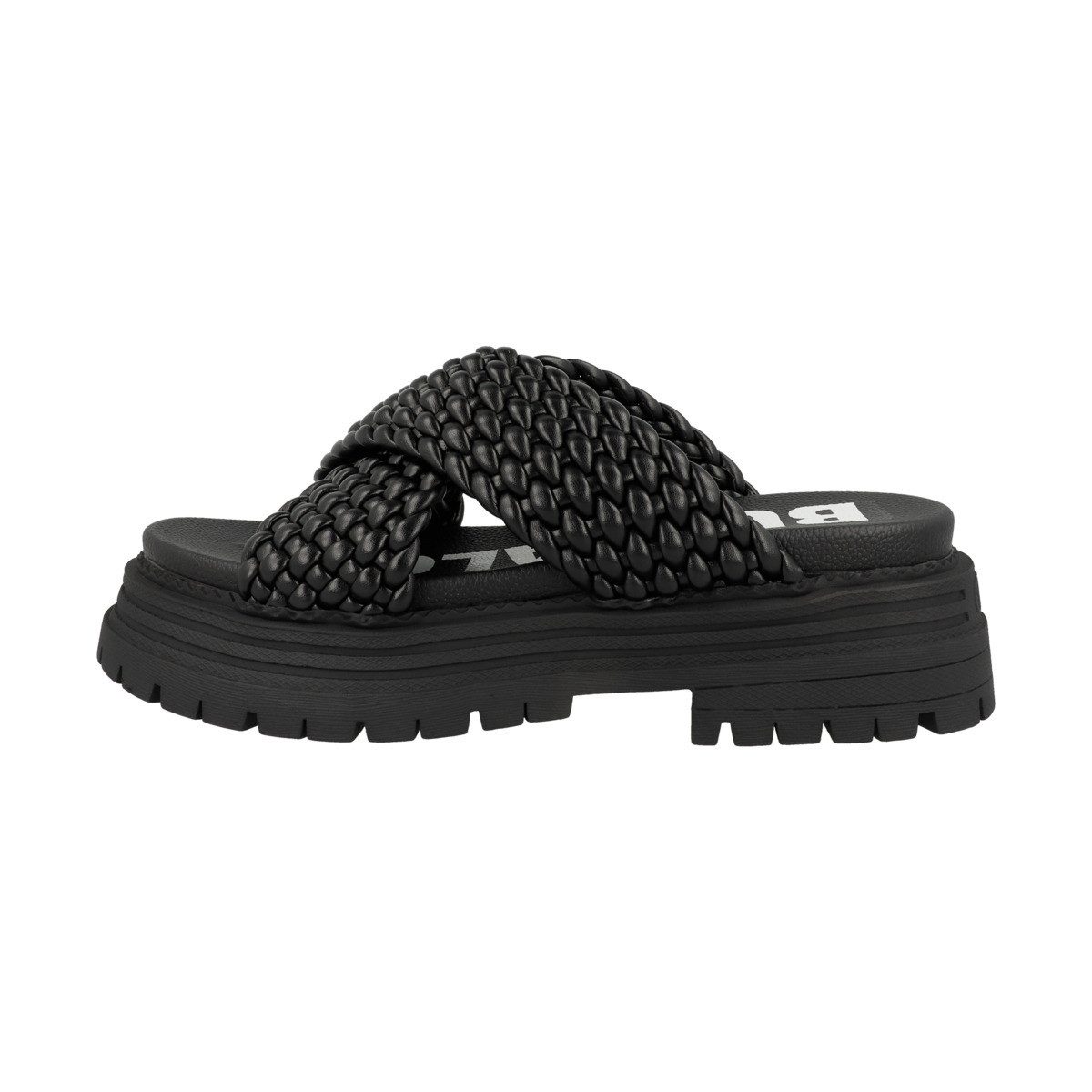 Buffalo Lennox Cross Damen Pantolette Hausschuhe, Sandaletten, Mules, Pantoffeln, Slipper