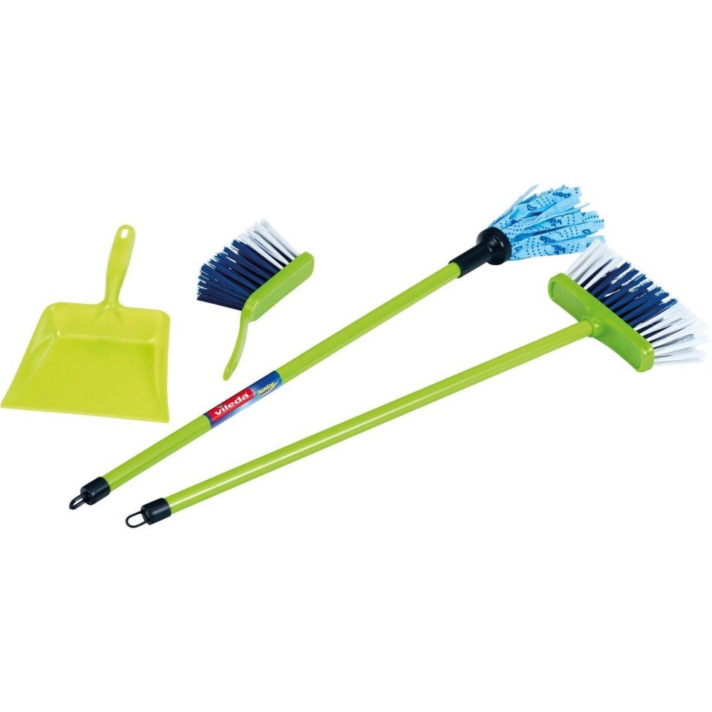 Theo Klein Spiel Vileda Wischmopp Set Color Line, grün