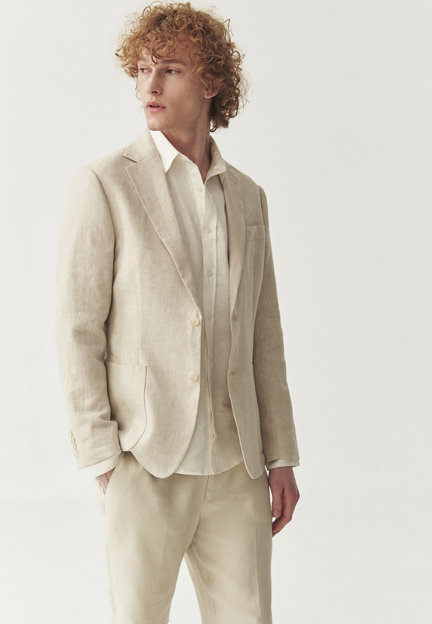 TATUUM Longblazer Blazer Aus Leinen Für Männer - Mateo