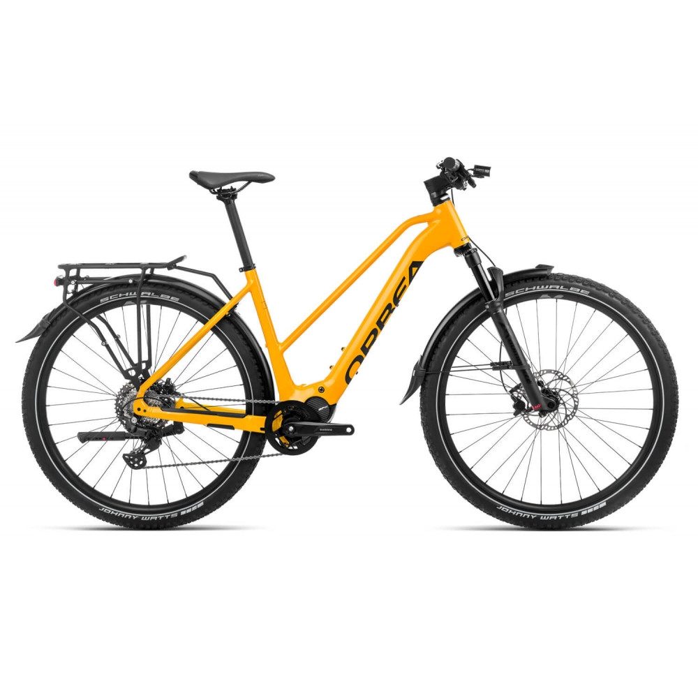 Orbea S-Pedelec Kemen Mid SUV 30 E-Bike Mango – Schwarz