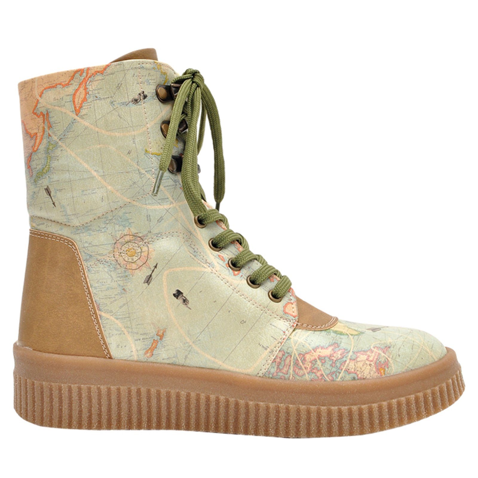 DOGO Future High Top Boots Explore Damen Stiefeletten Schnürboots Handgefertigt