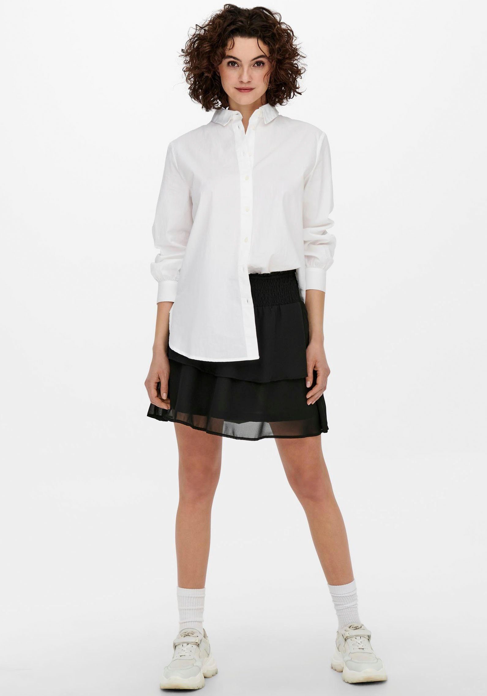 ONLANN black LAYERED STAR SMOCK ONLY SKIRT Minirock