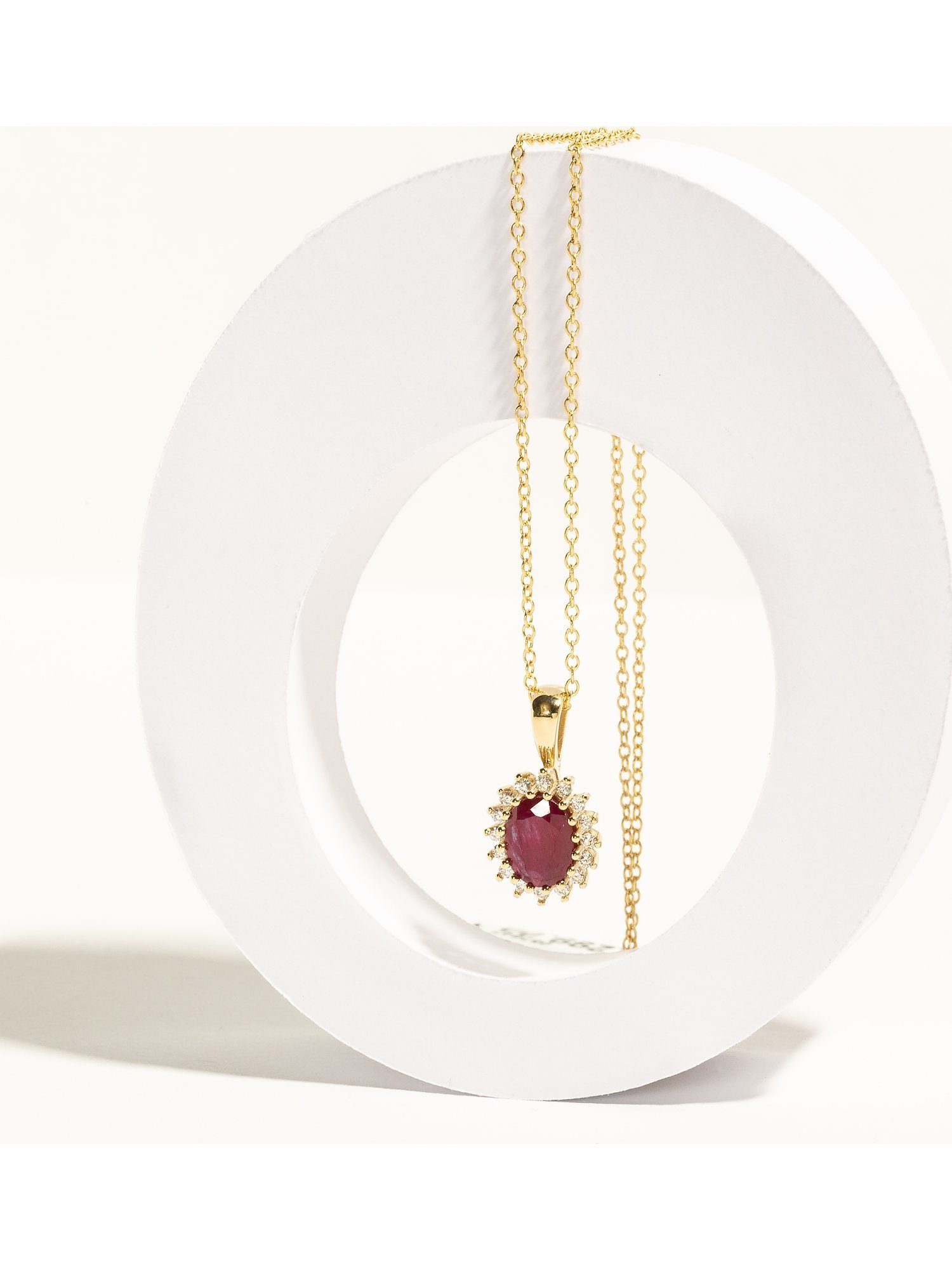 CHRIST Collier CHRIST Damen-Kette 585er ...