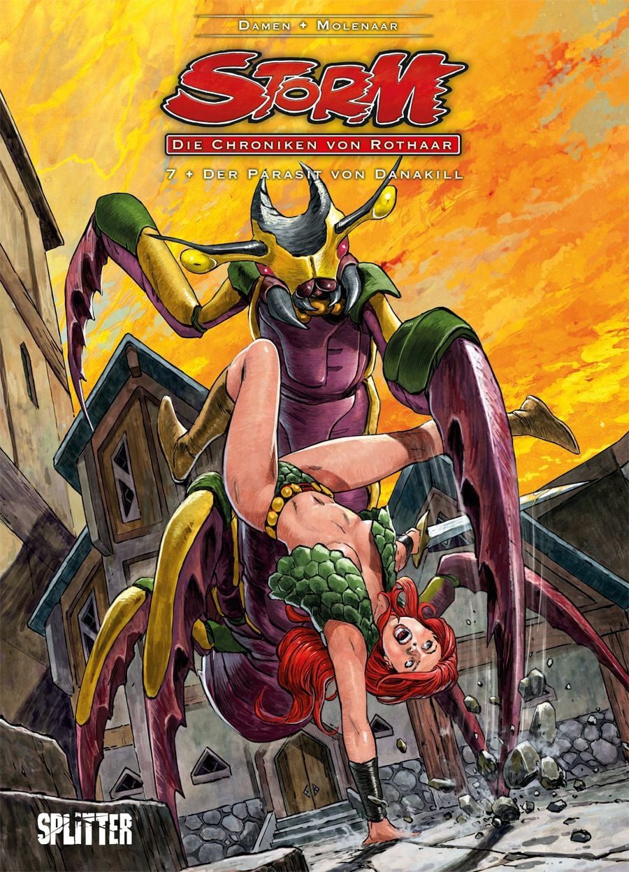 Cartoon Storm - Die Chroniken von Rothaar. Band 7 Der Parasit von Danakill Robert Damen