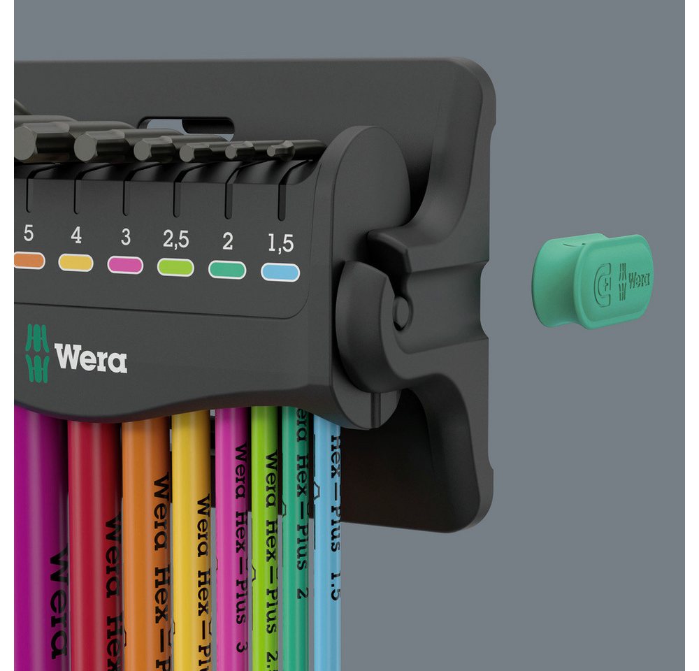 Thumbnail - Schraubendreher Wera 950/9 Hex-Plus Multicolour 3 Innen-Sechskant Winkelschraubendrehe