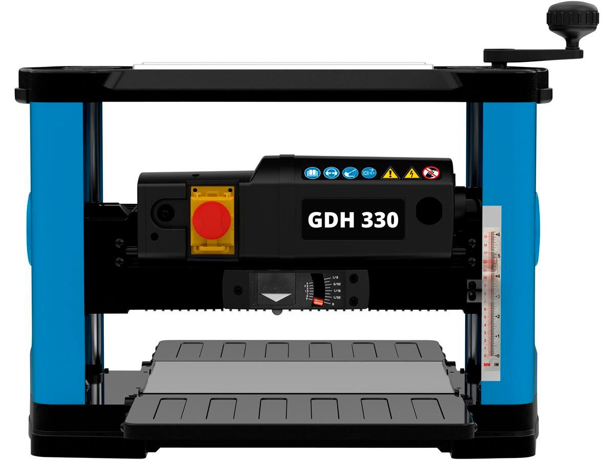 Güde Dickenhobel GDH 330, Hobelbreite: 330 in mm, (Set), 1500 W, max. Hobelbreite 330 mm, max. Hobeldicke 152 mm – Bild 4 von 5