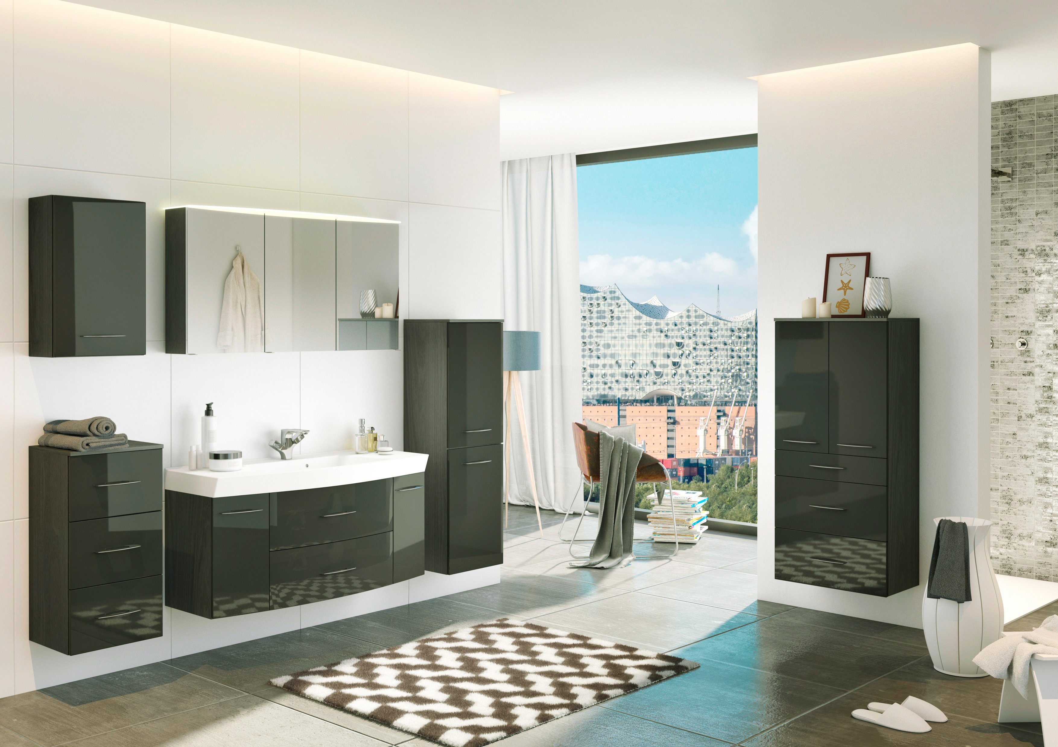 welltime Unterschrank "Florida" Breite 40 cm, mit Softclose und Türdämpfern günstig online kaufen