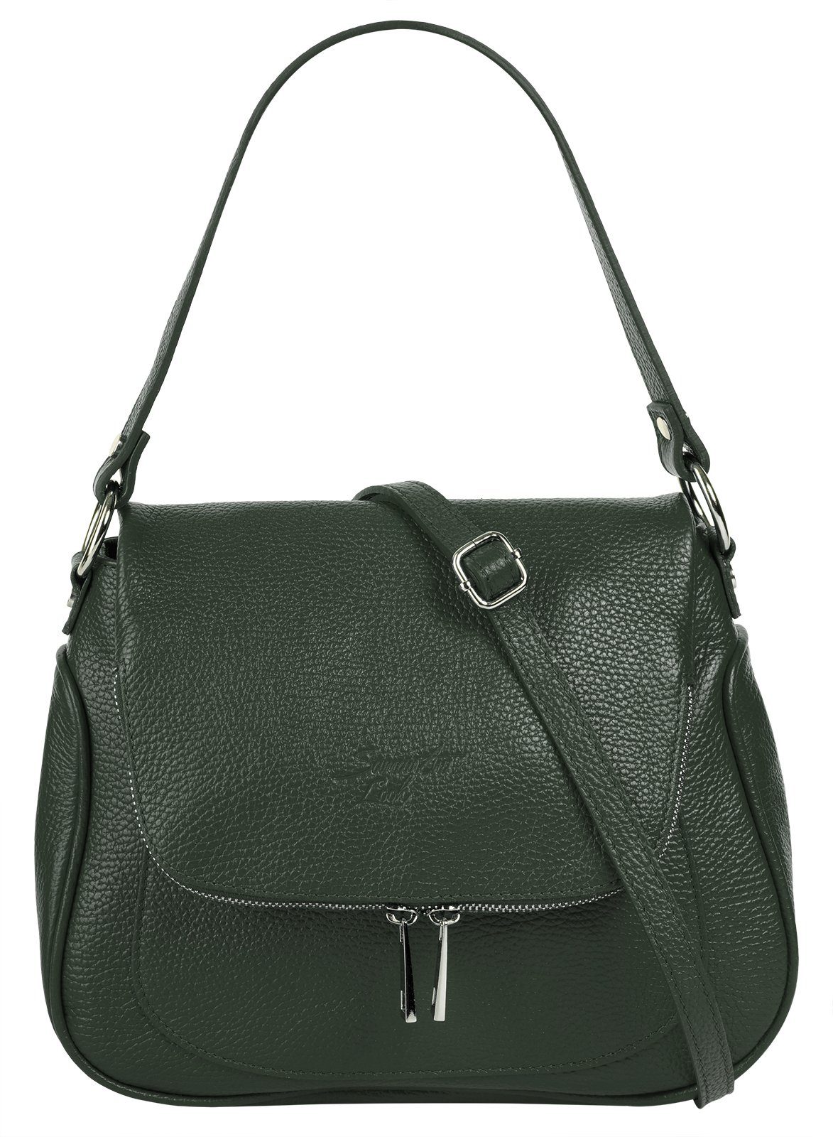 Samantha Look Umhängetasche, echt Leder, Made in Italy günstig online kaufen