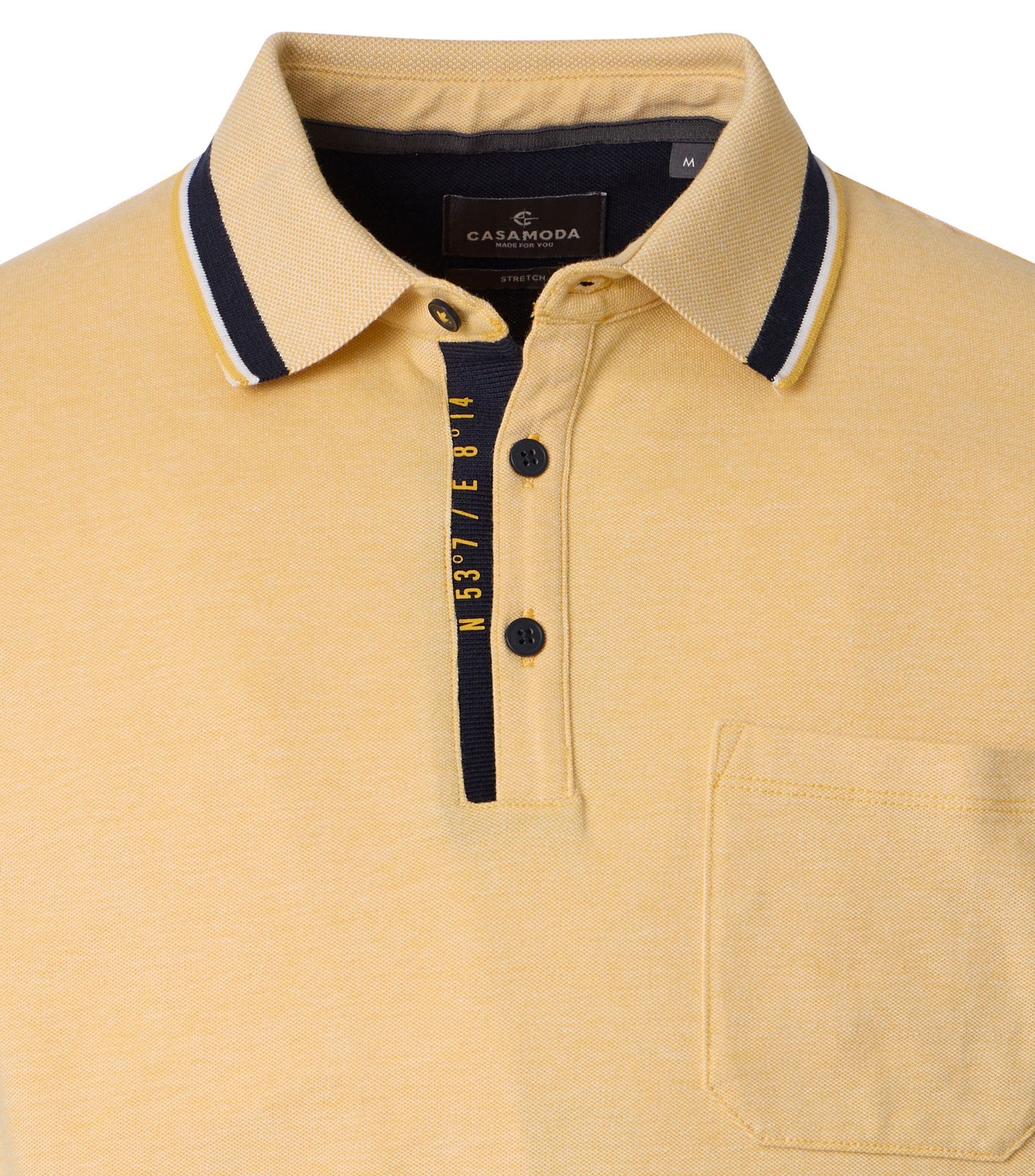 CASAMODA Poloshirt CASAMODA Polo-Shirt uni