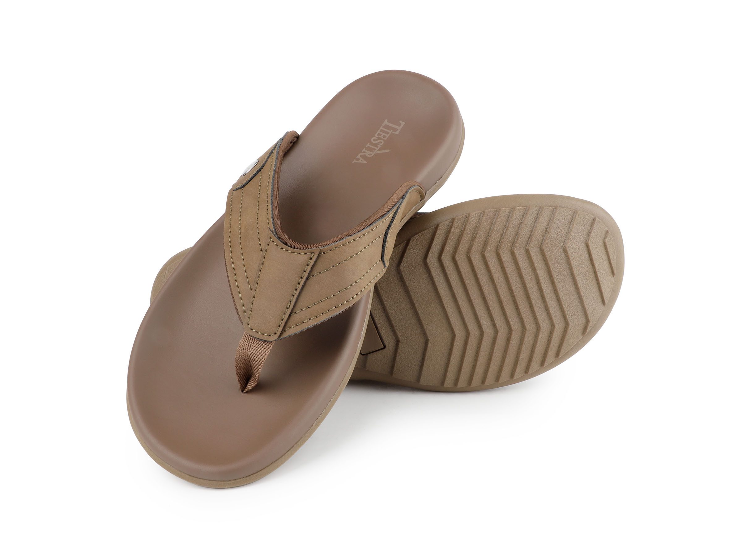 TIESTRA Flip Flops Herren Zehentrenner Rutschfestet Comfy Pool Sommer Stran günstig online kaufen