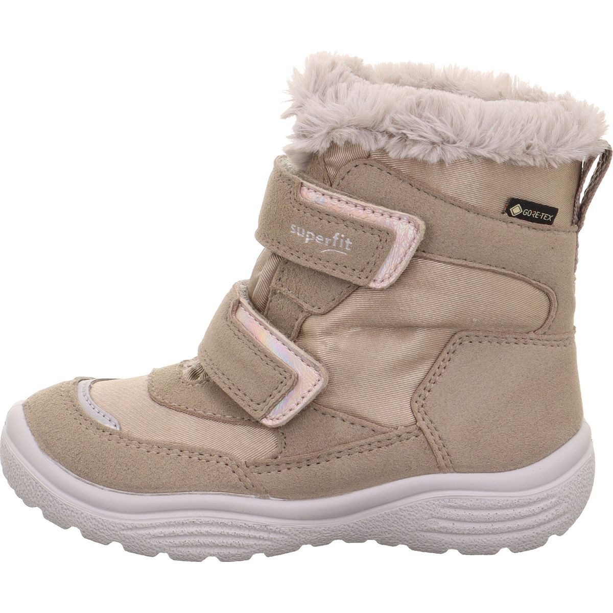 Superfit Crystal Winterstiefel Wasserdichte Mädchen-Boots mit warmem Innenfutter und schimmerndem
