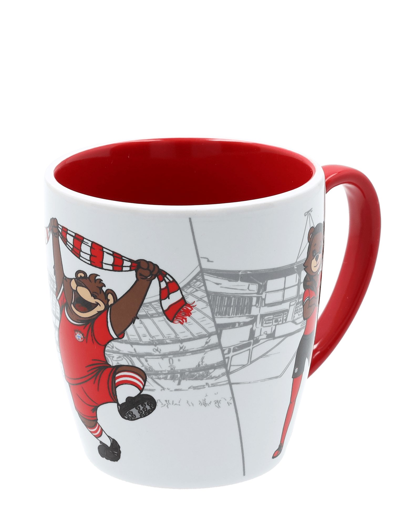 FC Bayern München Tasse FC Bayern München Tasse Berni Weiß I Fußball, Keramik