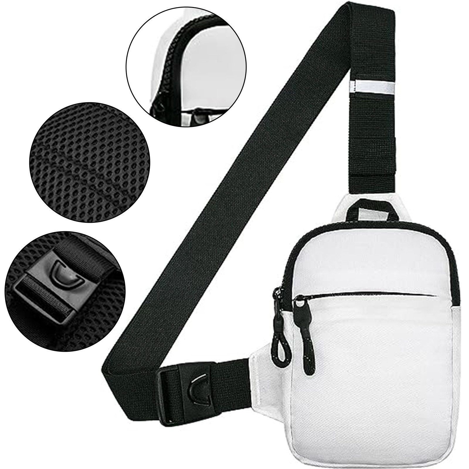 Schultertasche Brusttasche Sling Schulter Rucksack Outdoor Rucksäcke