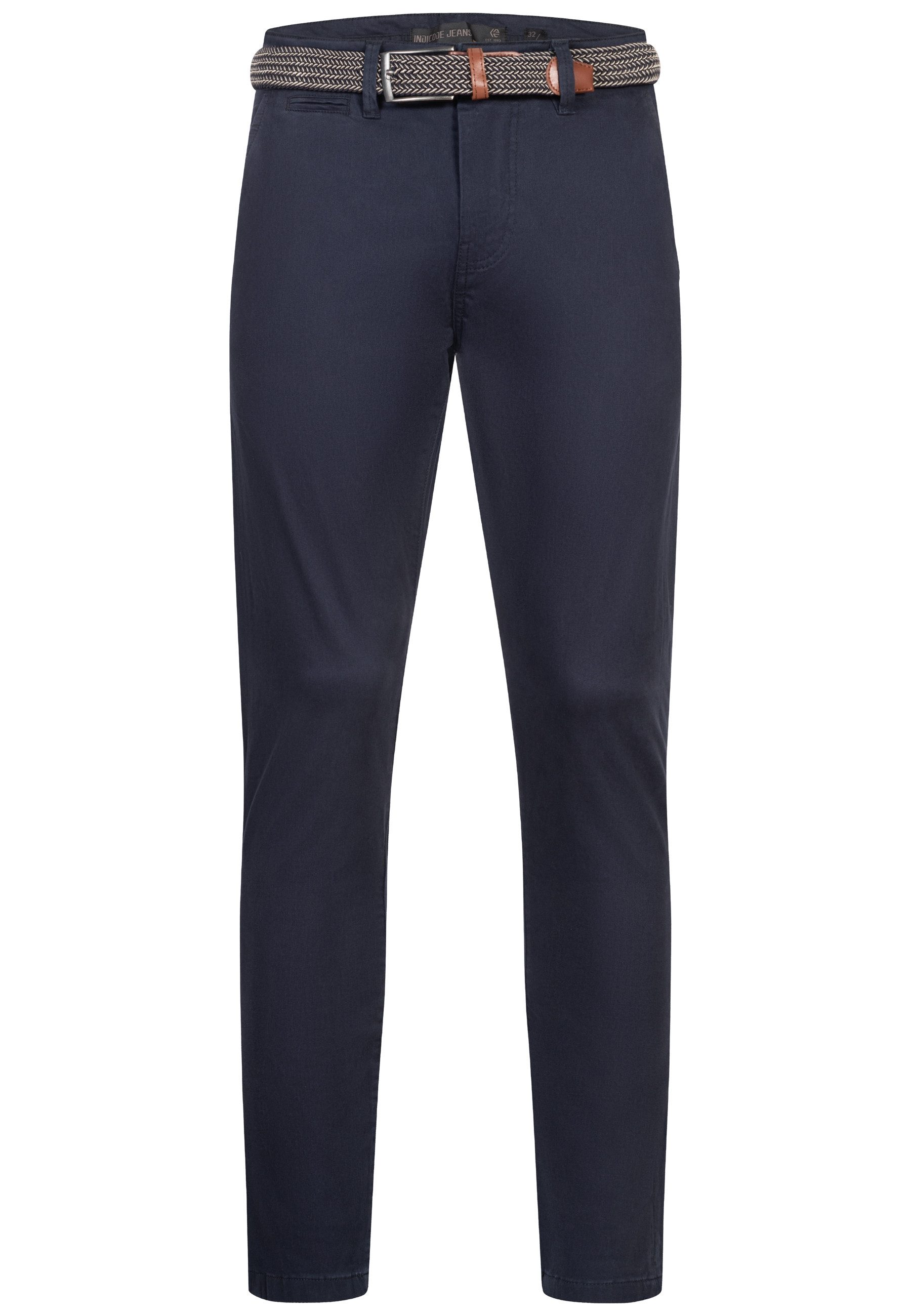 Indicode Chinohose Herren Eary Chino Hose Herrenhose aus elastischer Baumwo günstig online kaufen