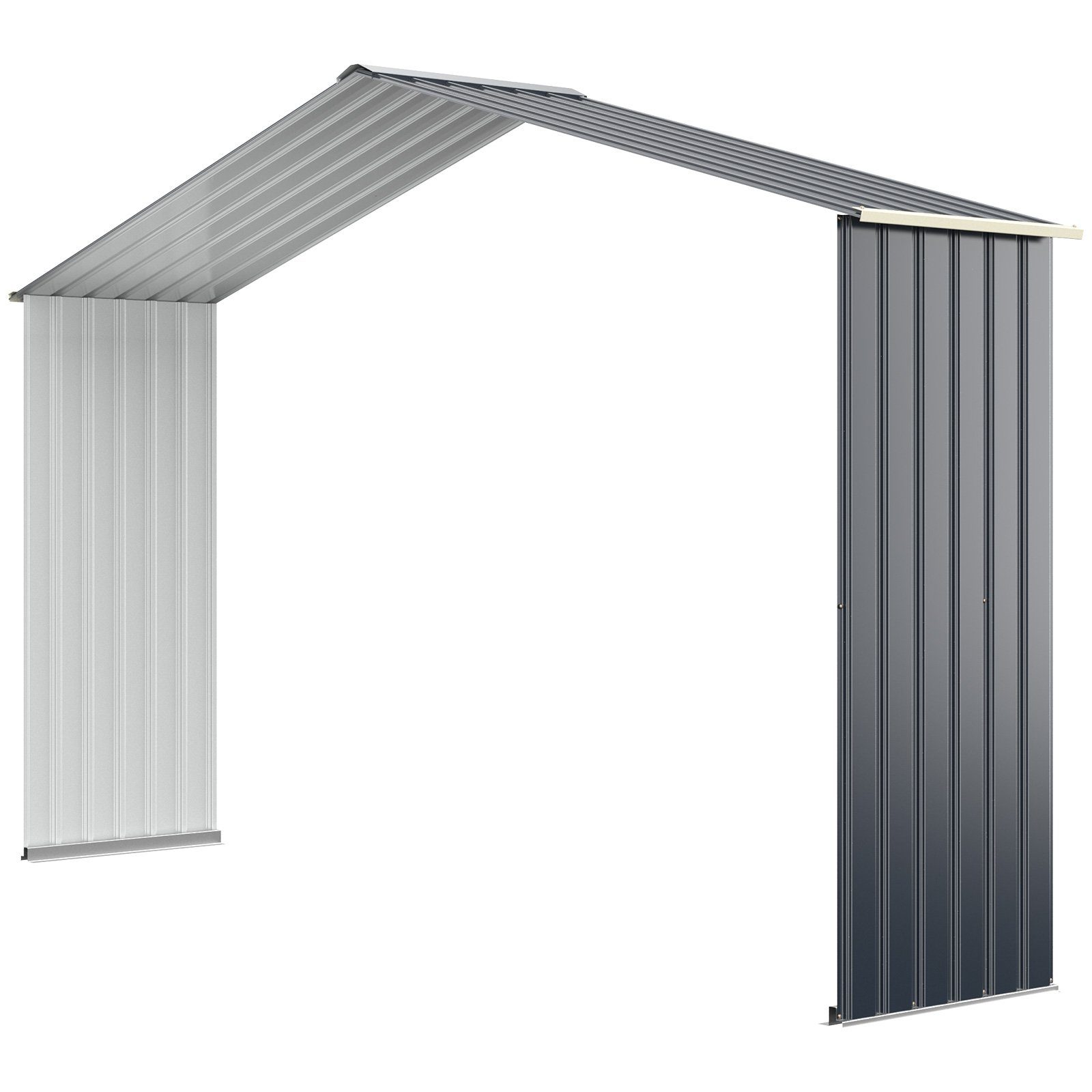 COSTWAY Gerätehaus, BxT: 340x64 cm, (1 günstig online kaufen