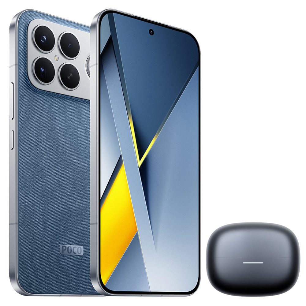 Xiaomi POCO F8 Ultra 12+256GB Smartphone & Bluetooth Kopfhörer Handy (50 MP Kamera)
