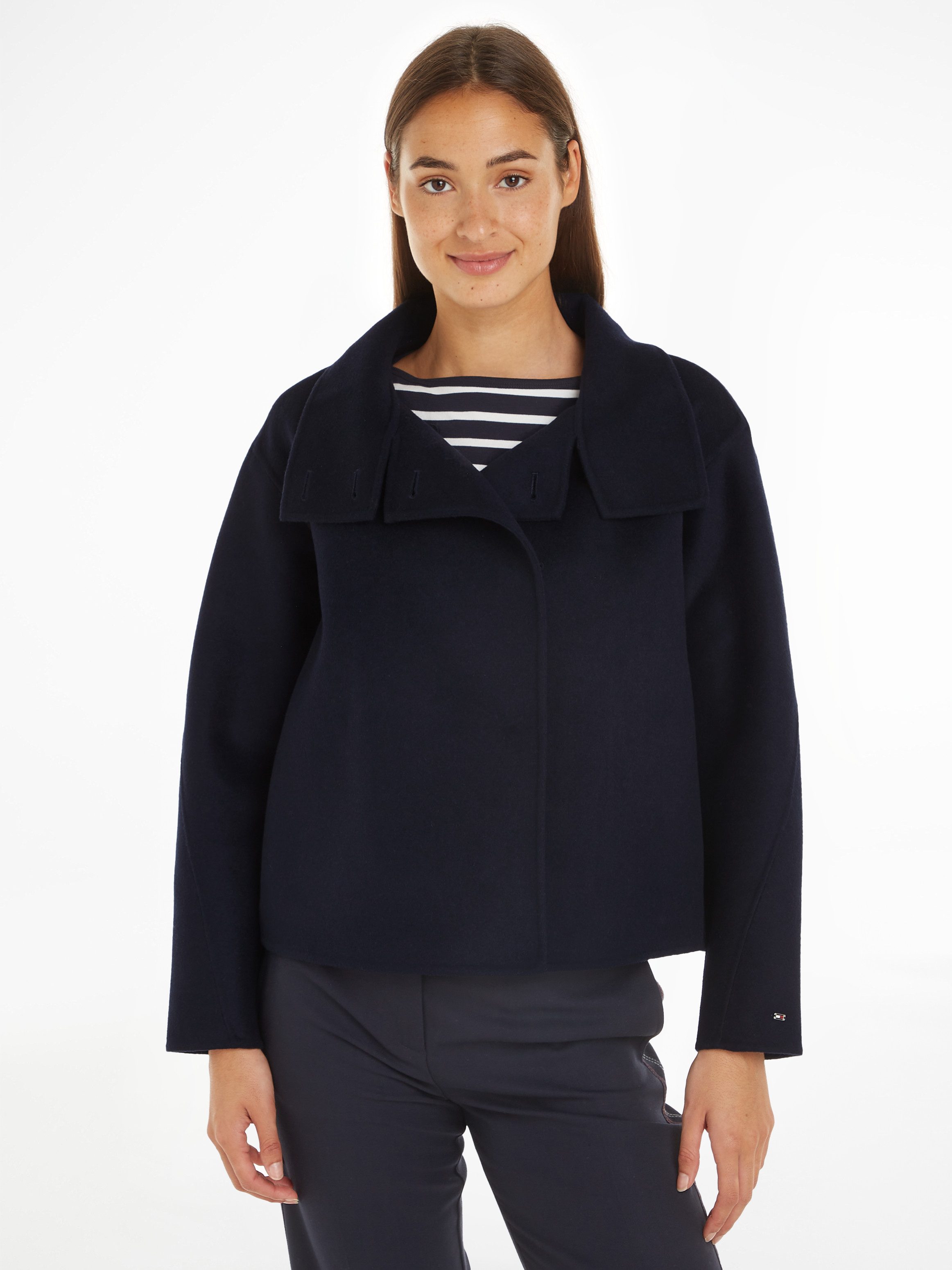 Tommy Hilfiger Outdoorjacke DF WOOL BLEND günstig online kaufen