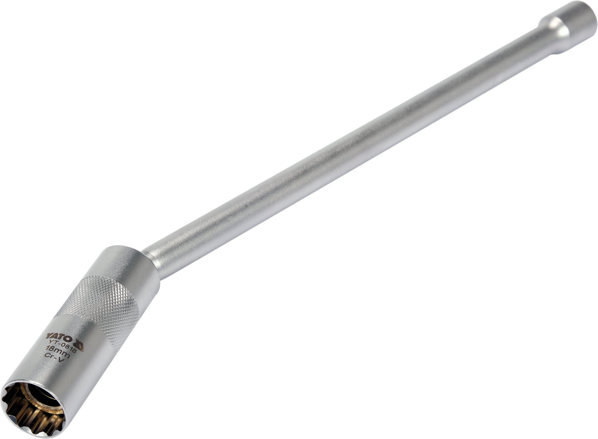 Yato Zündkerzenschlüssel Zündkerzenschlüssel 3/8“, 18mm, 310mm, magnetisch