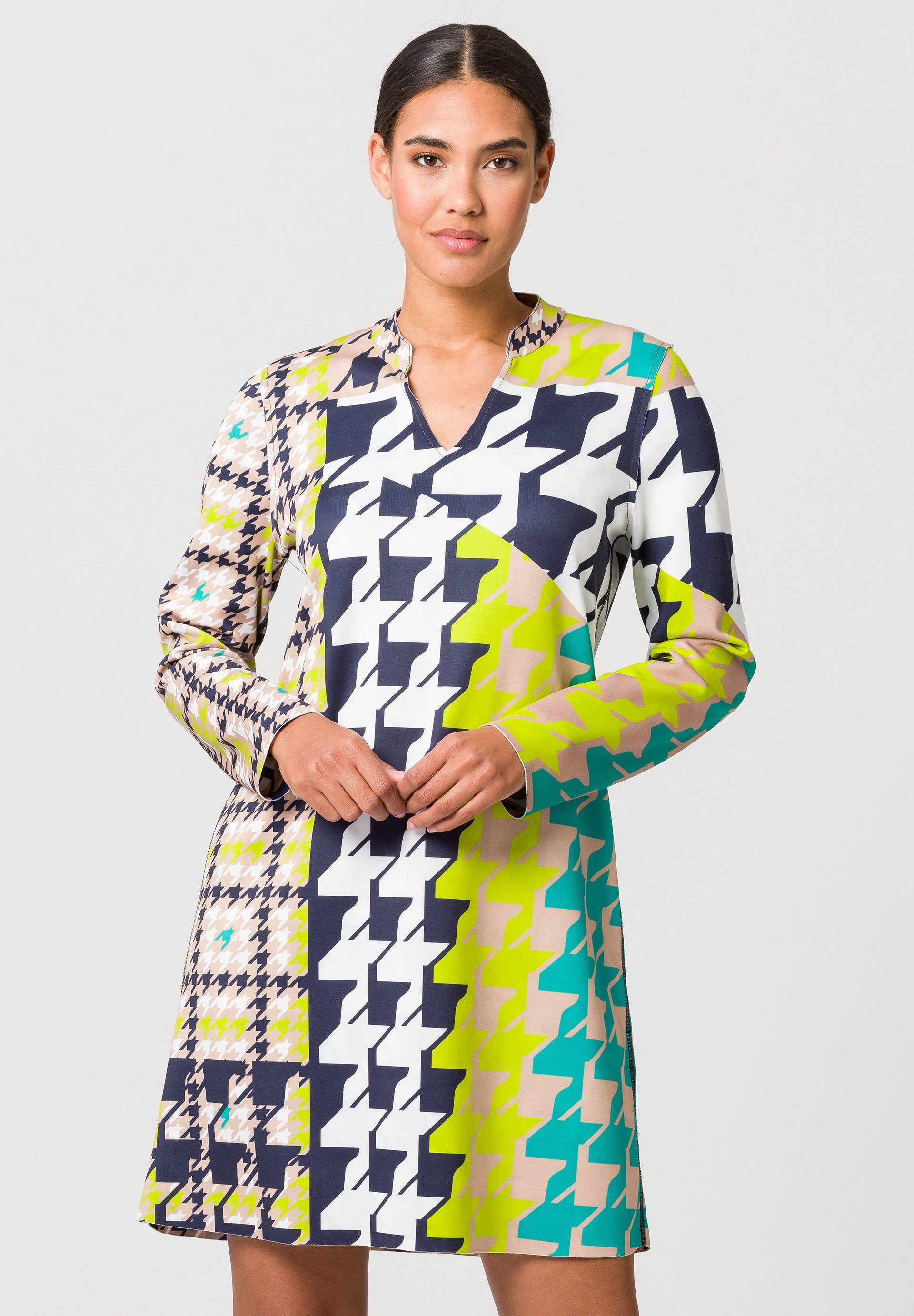 Jerseykleid mit in Wendekleid TUZZI als Alloverprint, verschiedenen Alloverprint Designs