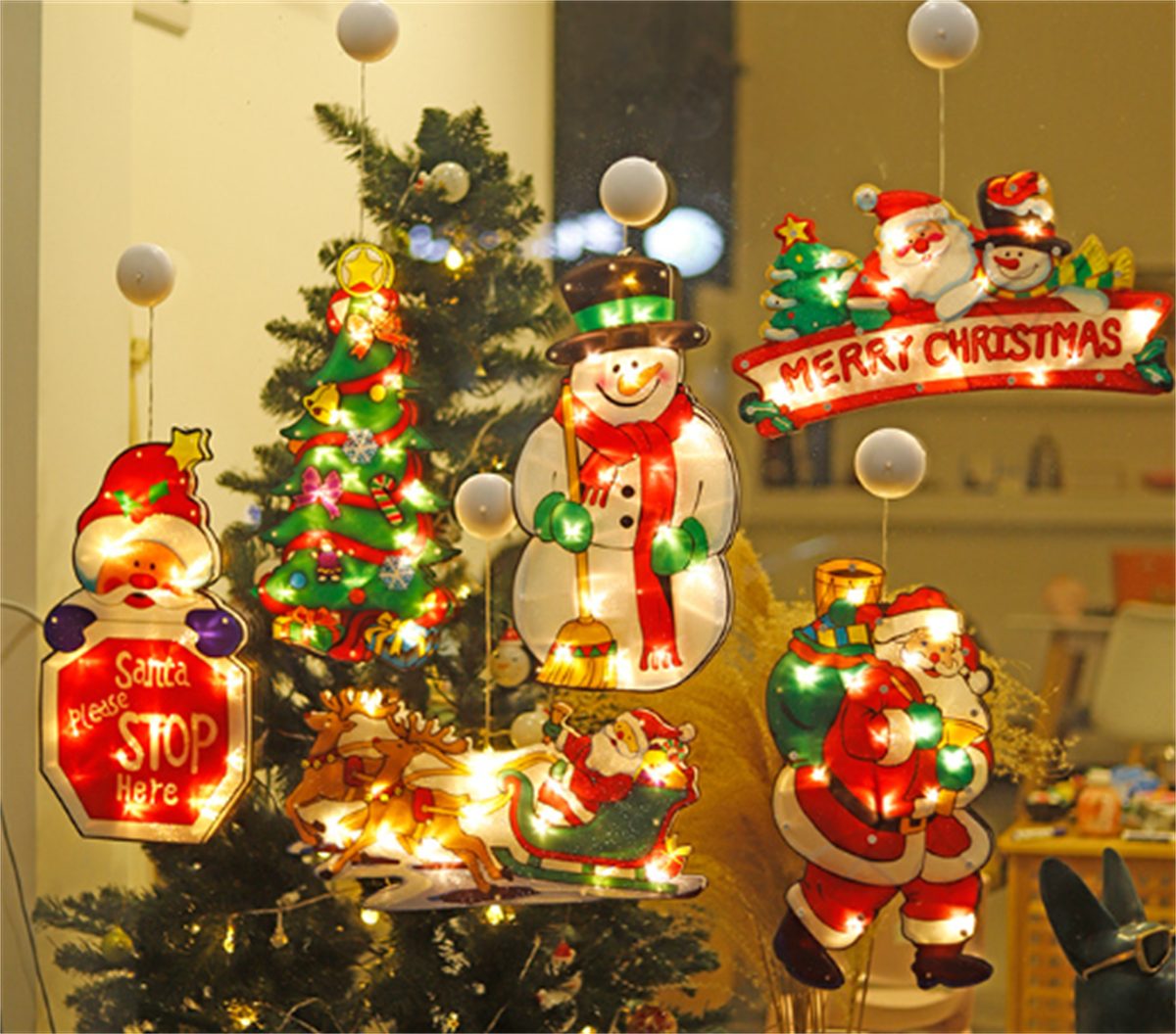 carefully selected den LED-Lichterkette schmücken LED-Weihnachtsdekorationslichter können Weihnachtsbaum