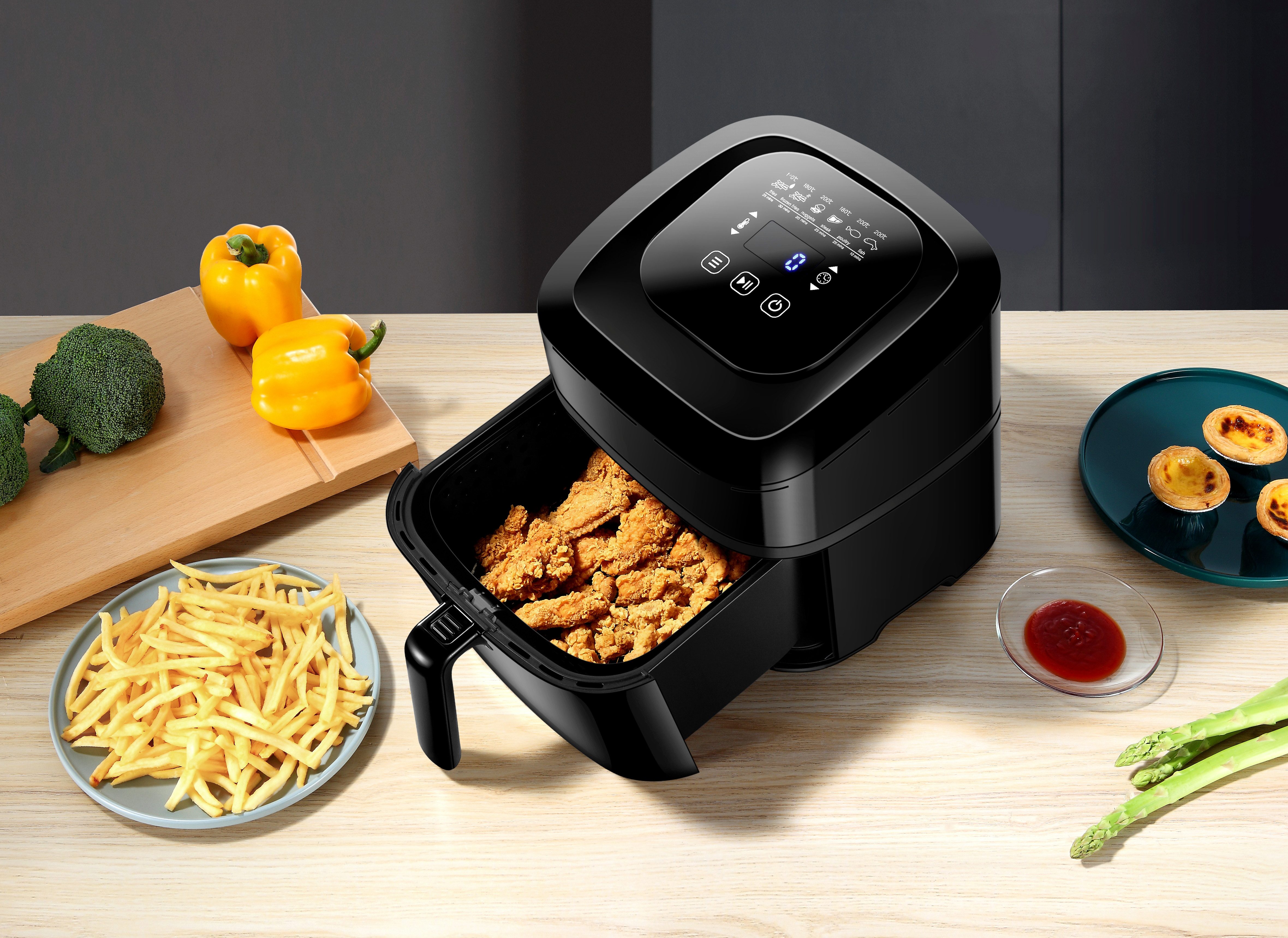 essentials Smart Home Solutions Heißluftfritteuse, 1800,00 W