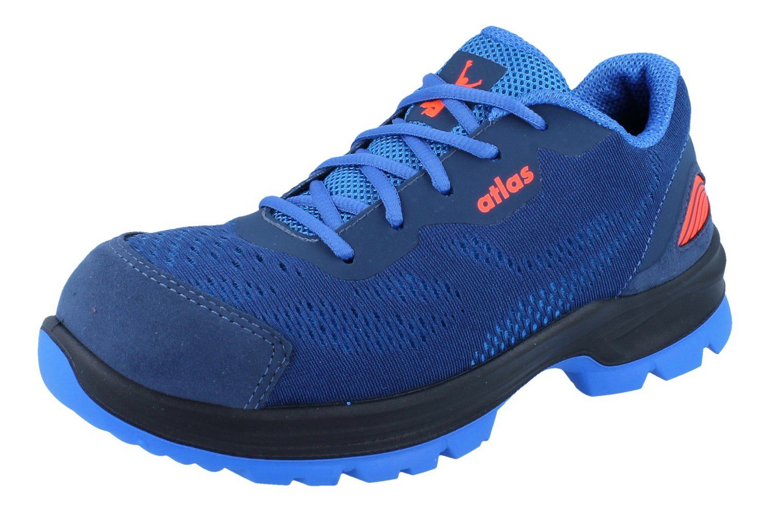 Atlas ATLAS Flash 1000 S1 SRC ESD blau Weite 10 - Größe: 43 Sicherheitsschuh Wechselfußbett