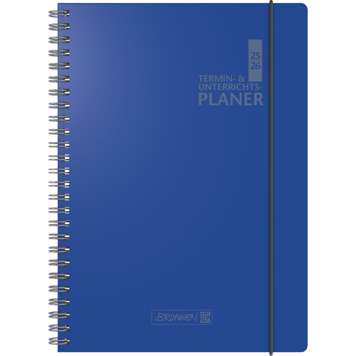 BRUNNEN Buchkalender Lehrerkalender 1 Woche/2 Seiten 2025/2026 ca. A4 23x29,7cm Baladek bla