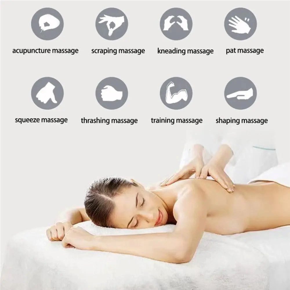 Sport-Knight® Massagegerät Elektrisches Nackenmassagegerät mit TENS & Fernbedienung, beinhaltet Nackenmassagegerät & Fernbedienung