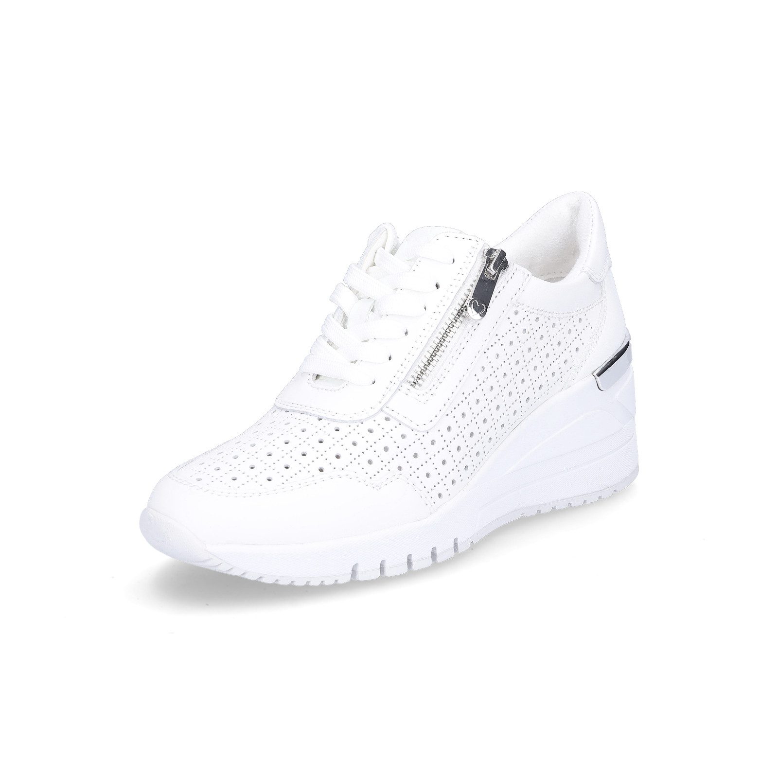 MARCO TOZZI Marco Tozzi Damen Keil Sneaker weiß Sneaker
