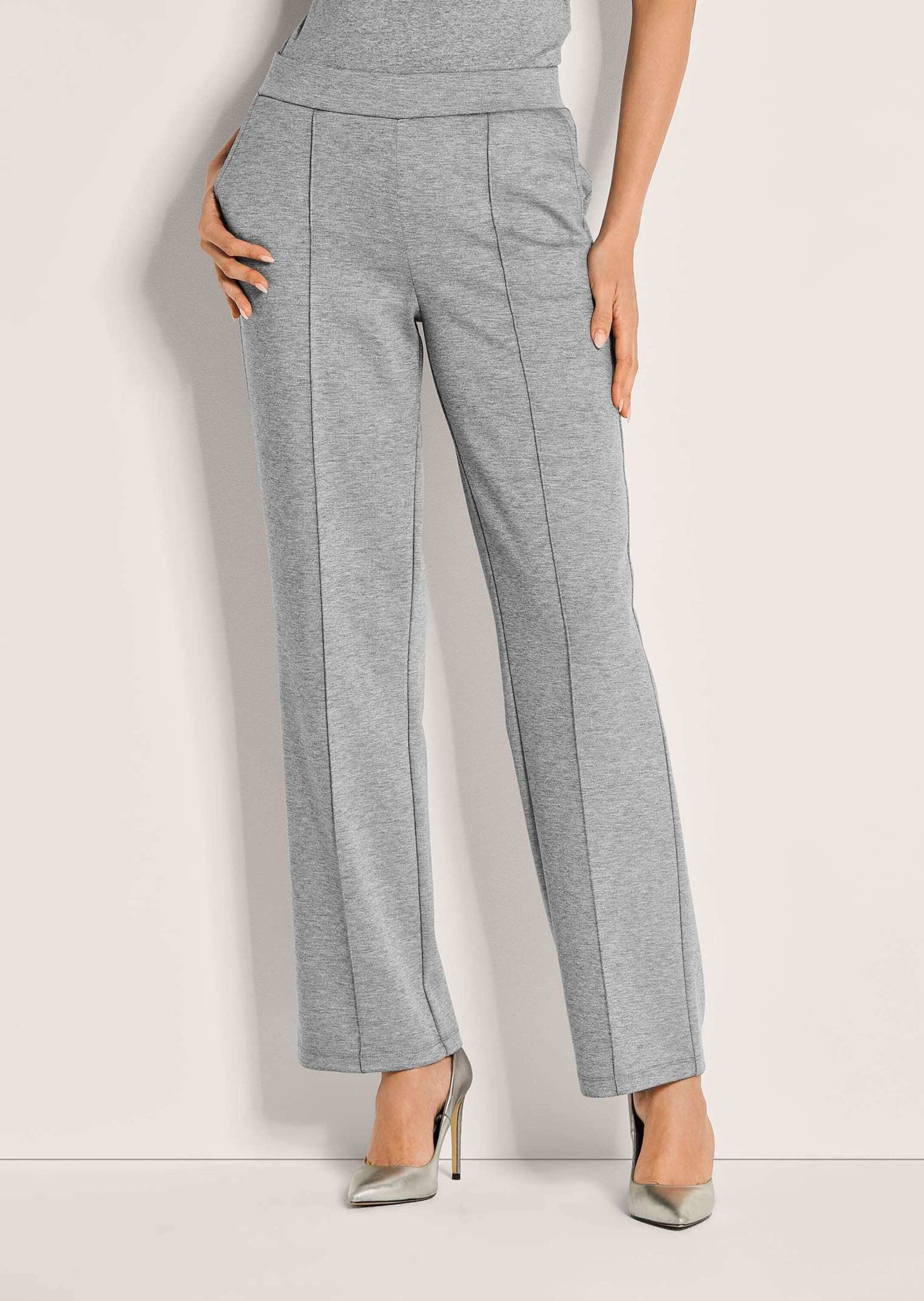 MADELEINE Jerseyhose Weite Schlupfhose mit Biesen günstig online kaufen