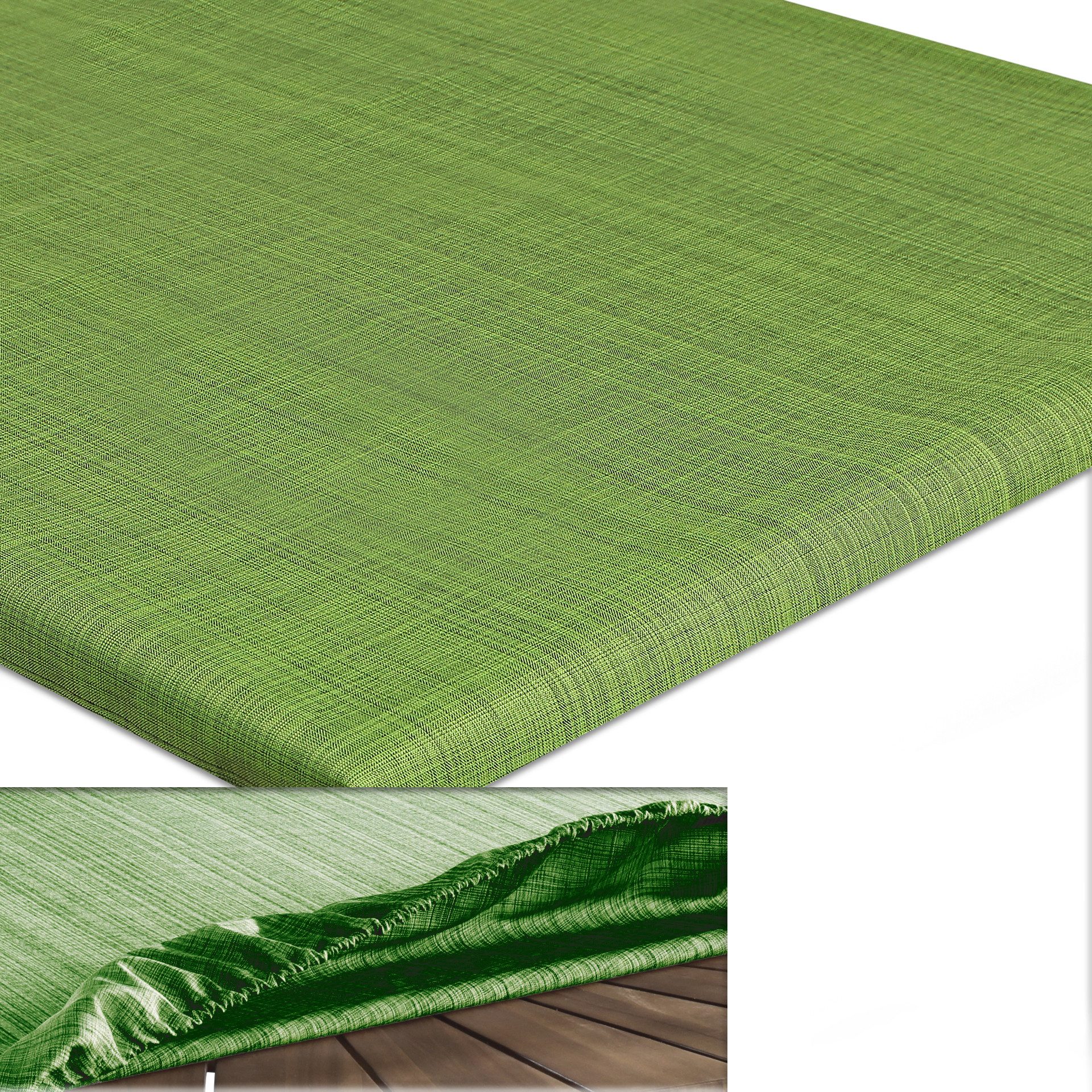 Delindo Lifestyle Gartentischdecke Spanntischdecke SAMBA (1-tlg), mit Rundumgummizug, lichtbeständig, fleckabweisend