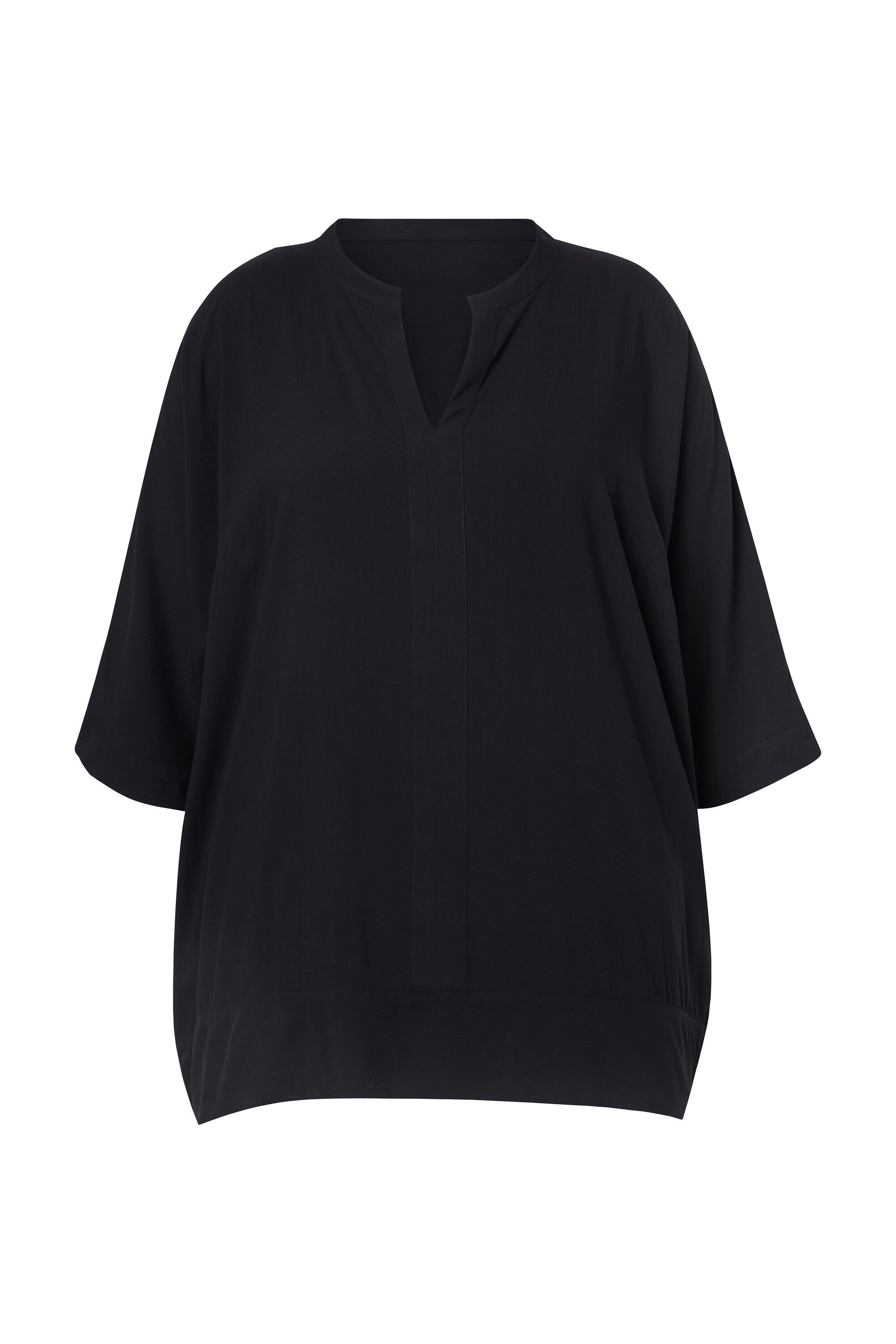 MIAMODA Druckbluse Blusenshirt oversized Zipfelsaum günstig online kaufen