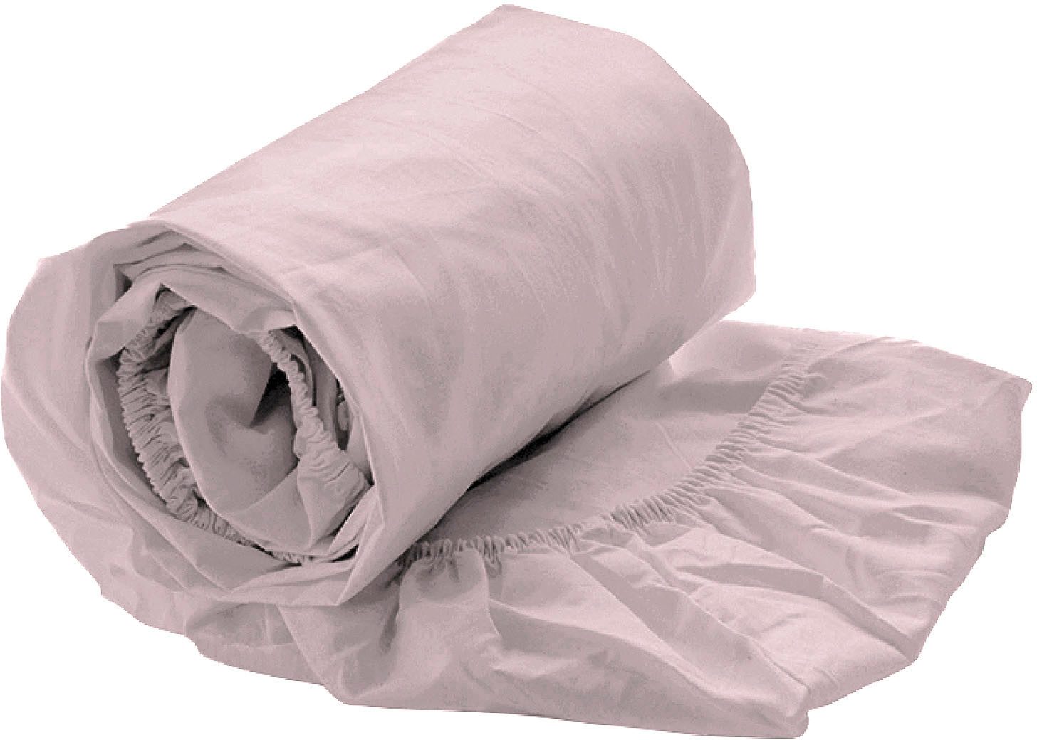 Heckett and Lane Spannbettlaken Yellow Spannbetttuch Percale, Perkal, Gummizug: rundum, (1 Stück), Spannbetttuch aus 100% Baumwolle, Hochwertige Perkal, Gummizug rundum
