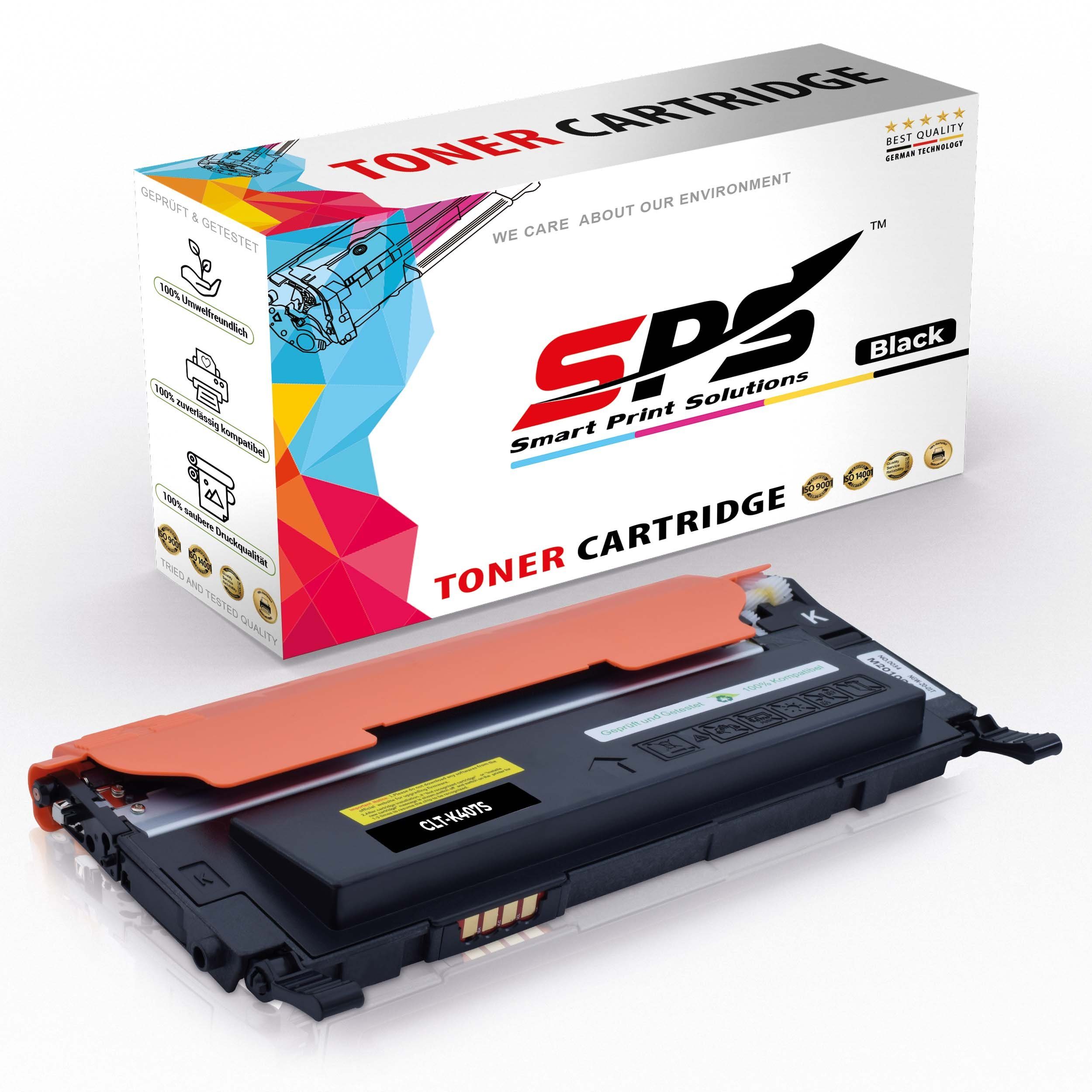 SPS Tonerkartusche Kompatibel für Samsung CLP-320 / CLT-K4072S/ K4072S Toner Schwarz, (1er Pack, 1-St., 1 x Toner (Für Samsung CLT-K407S Schwarz)