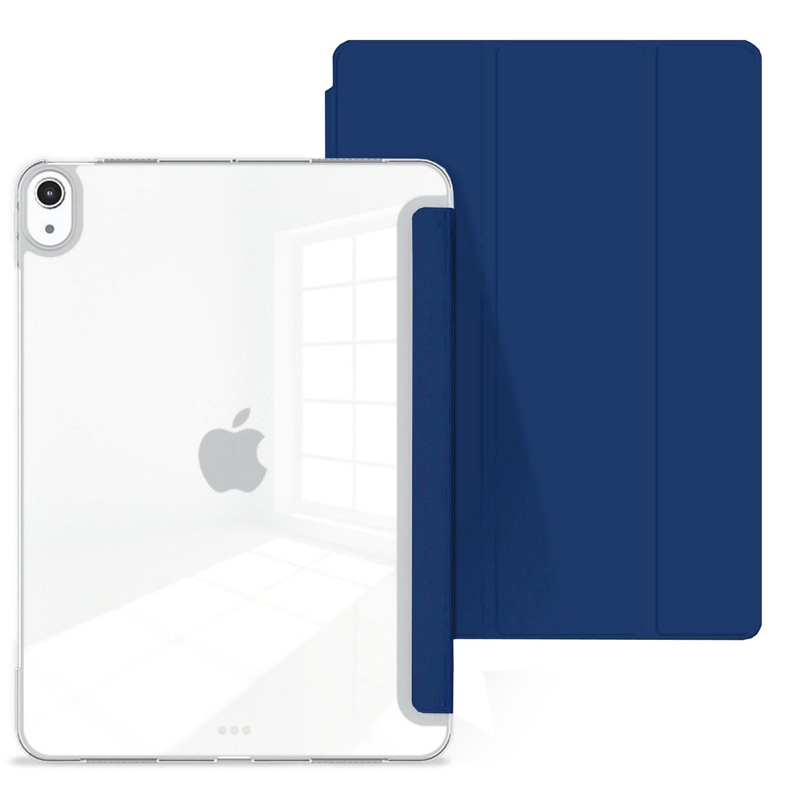 Numerva Tablet-Mappe Smart Cover Tablet Schutz Hülle für Apple iPad Air 5  Generation (2022), Durch das transparente Rückcover bleibt der Look Ihres  Tablets erhalten.