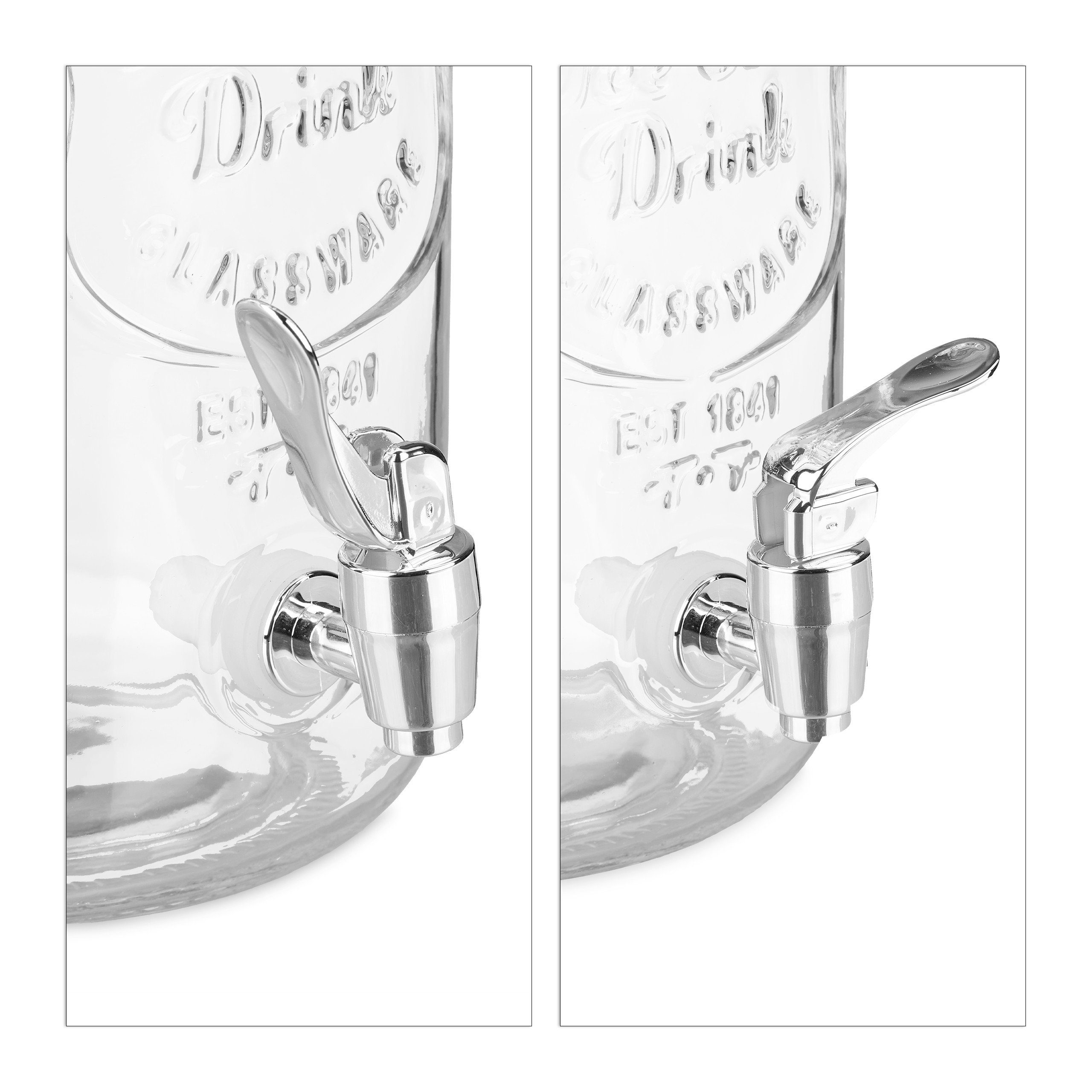 4 Getränkespender Hähne Aus ABS - Ersatz Für 16 Mm Löcher