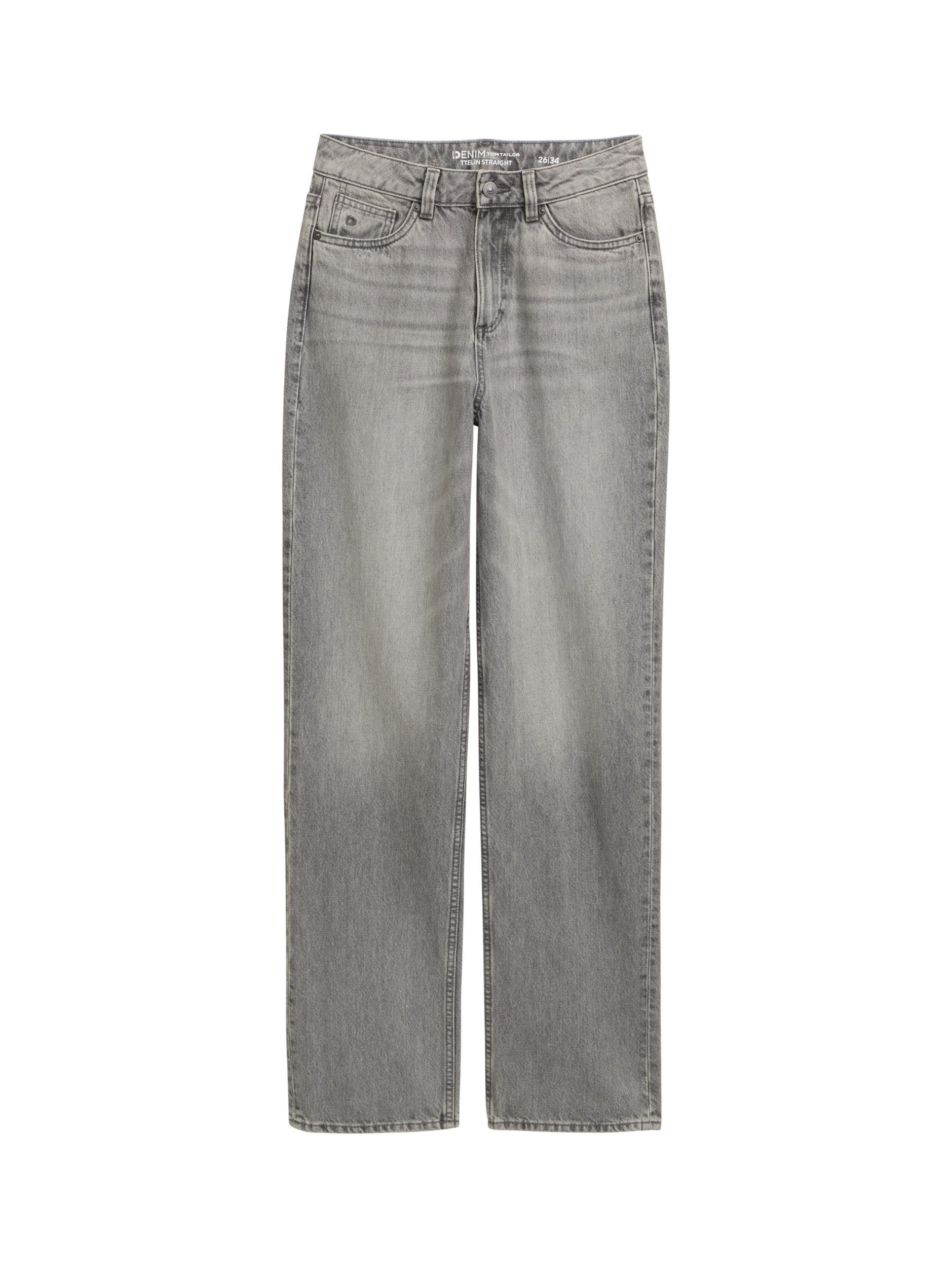 TOM TAILOR Denim Bequeme Jeans TTELIN STRAIGHT