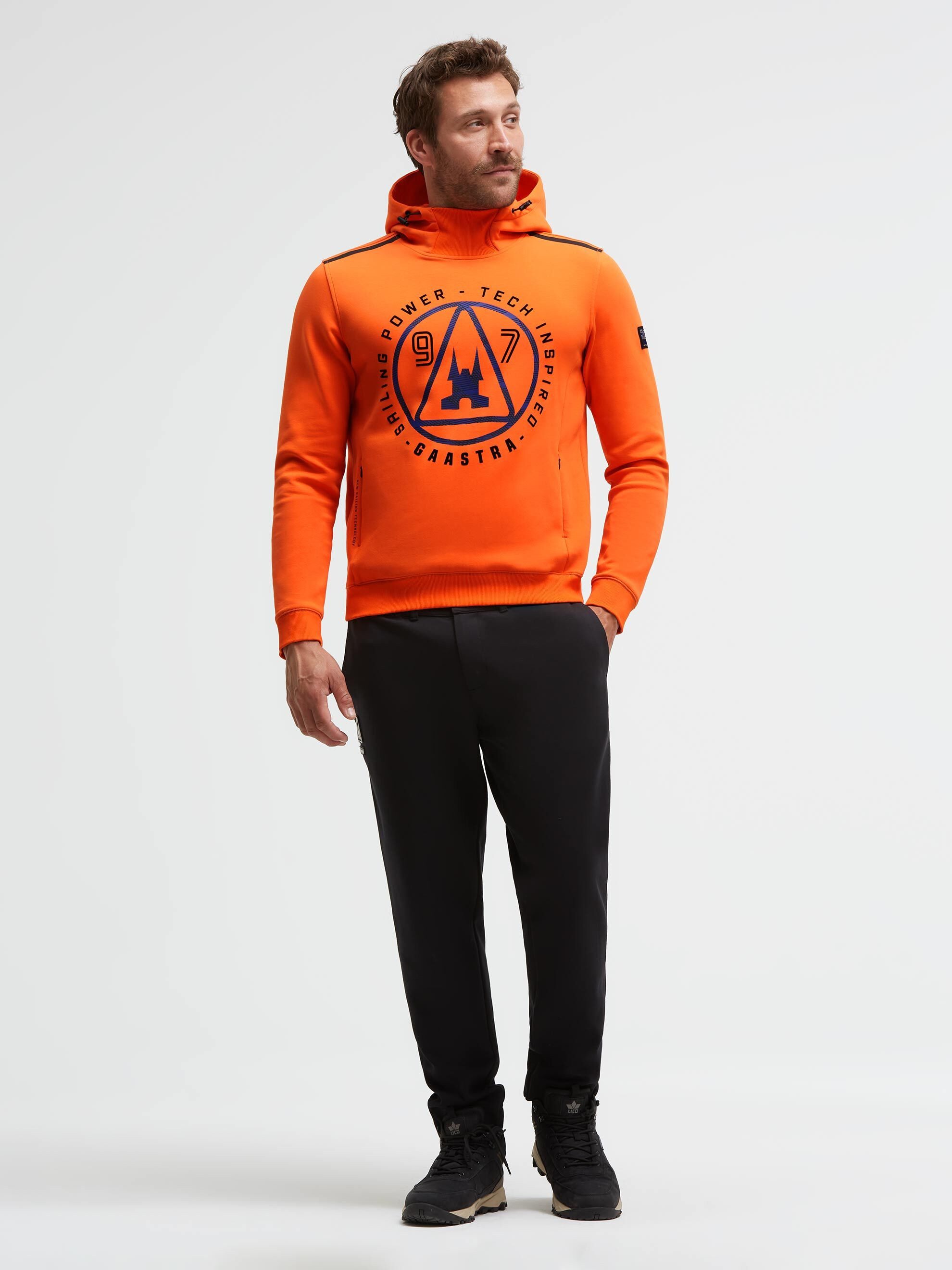 Gaastra Kapuzensweatshirt mit Reißverschluss-Taschen – Bild 3 von 5