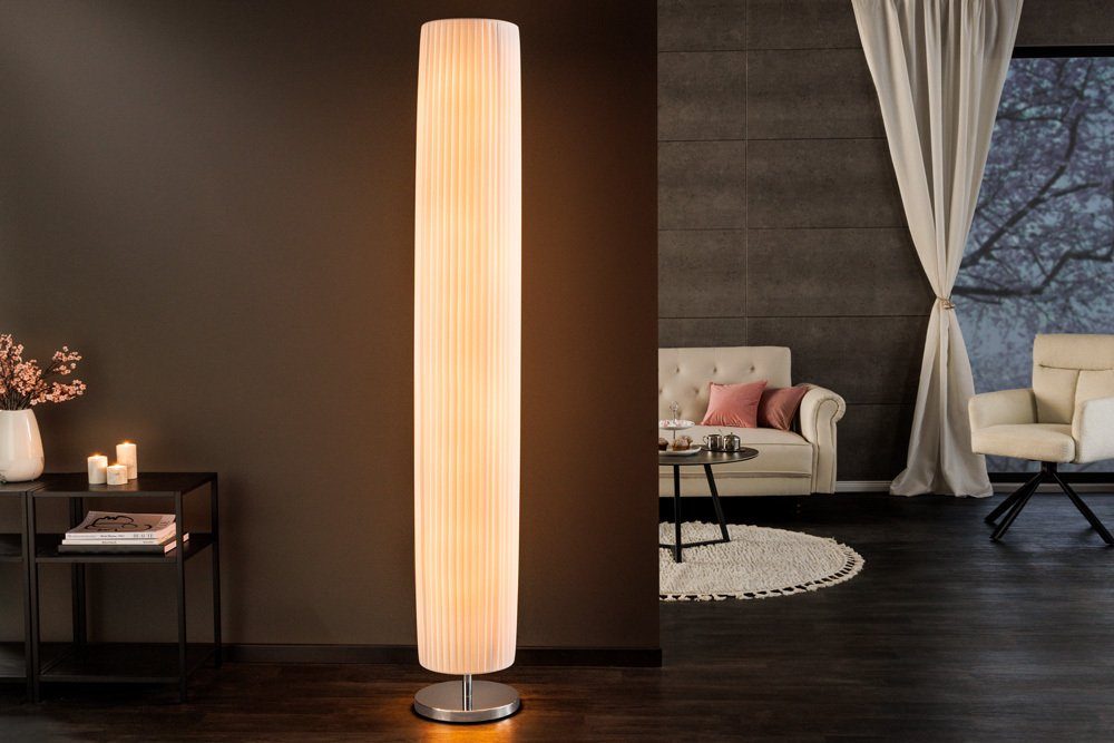 riess-ambiente Stehlampe SALONE 195cm weiß, ohne Leuchtmittel, Modern Desig günstig online kaufen