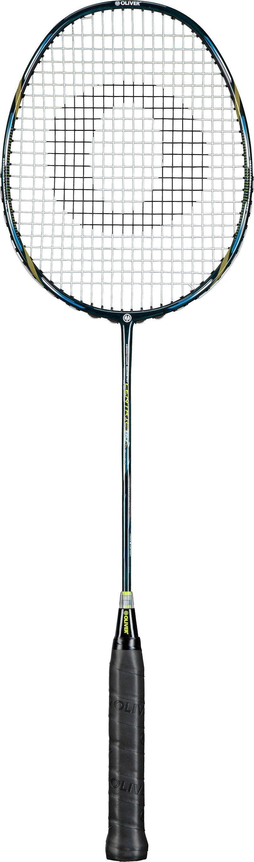 Oliver Badmintonschläger Centric 80 (88g/ausgewogen/flexibel) - besaitet