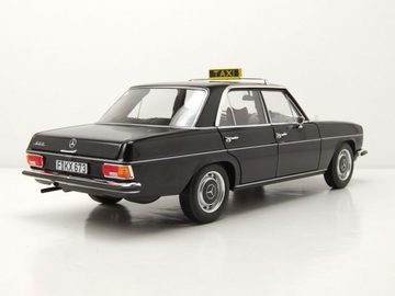 Norev Modellauto Mercedes 200 /8 Strichachter W115 Taxi 1968 schwarz Modellauto 1:18, Maßstab 1:18