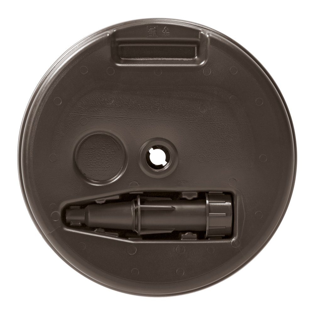 Deuba Schirmhalter rund anthrazit