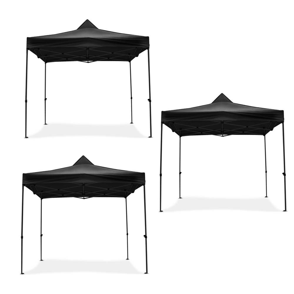 Tourtecs Bikerzelt Set 3x Rennzelt passend für Kawasaki Vulcan S / W 650 Pavillon 3x3m