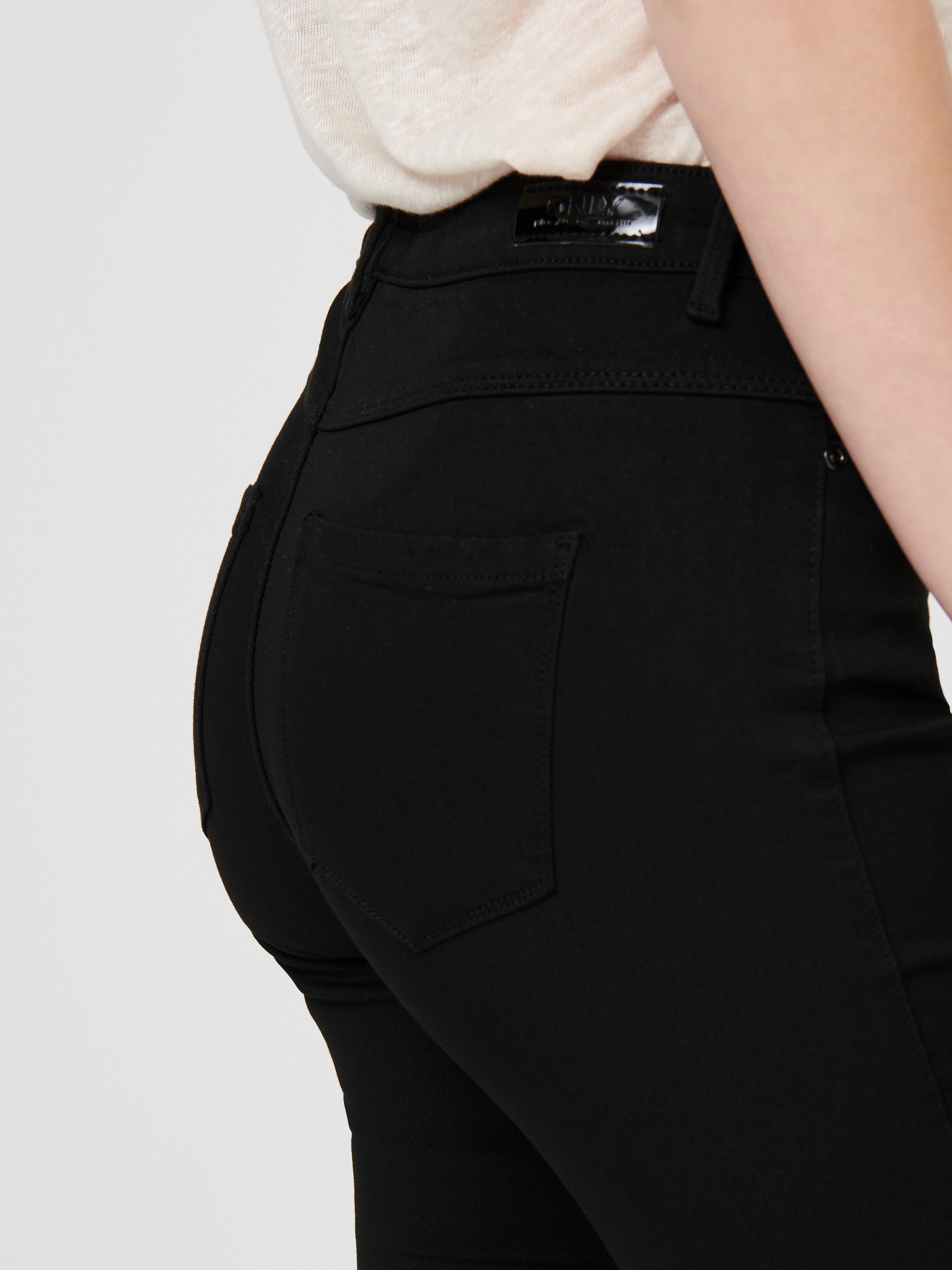 ONLY Skinny-fit-Jeans ONLFOREVER BLACK LIFE HW SK SOO796C NOOS