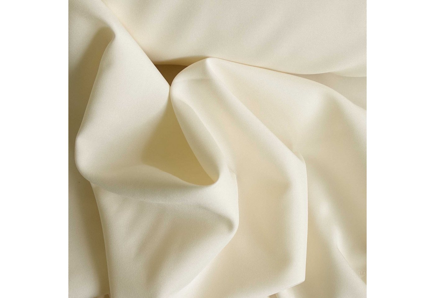 Thumbnail - maDDma Stoff Burlington-Stoff ab 1m x 150cm breit Polyesterstoff Allroundstoff, creme