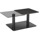 OTTO home Couchtisch Craco, mit verschiebbarer Ablagefläche im puristischen Design