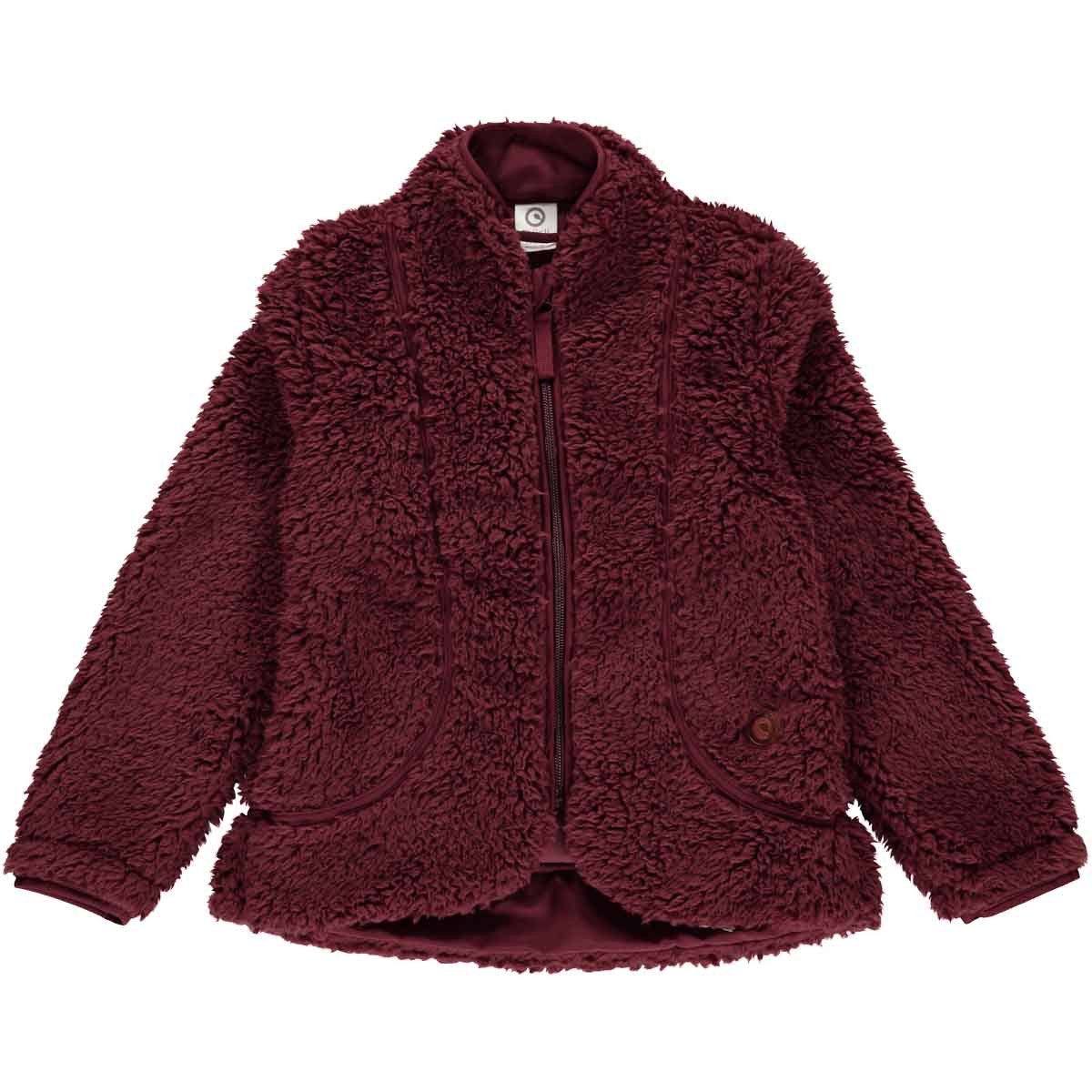 Fleecejacke Fleecejacke weinrot