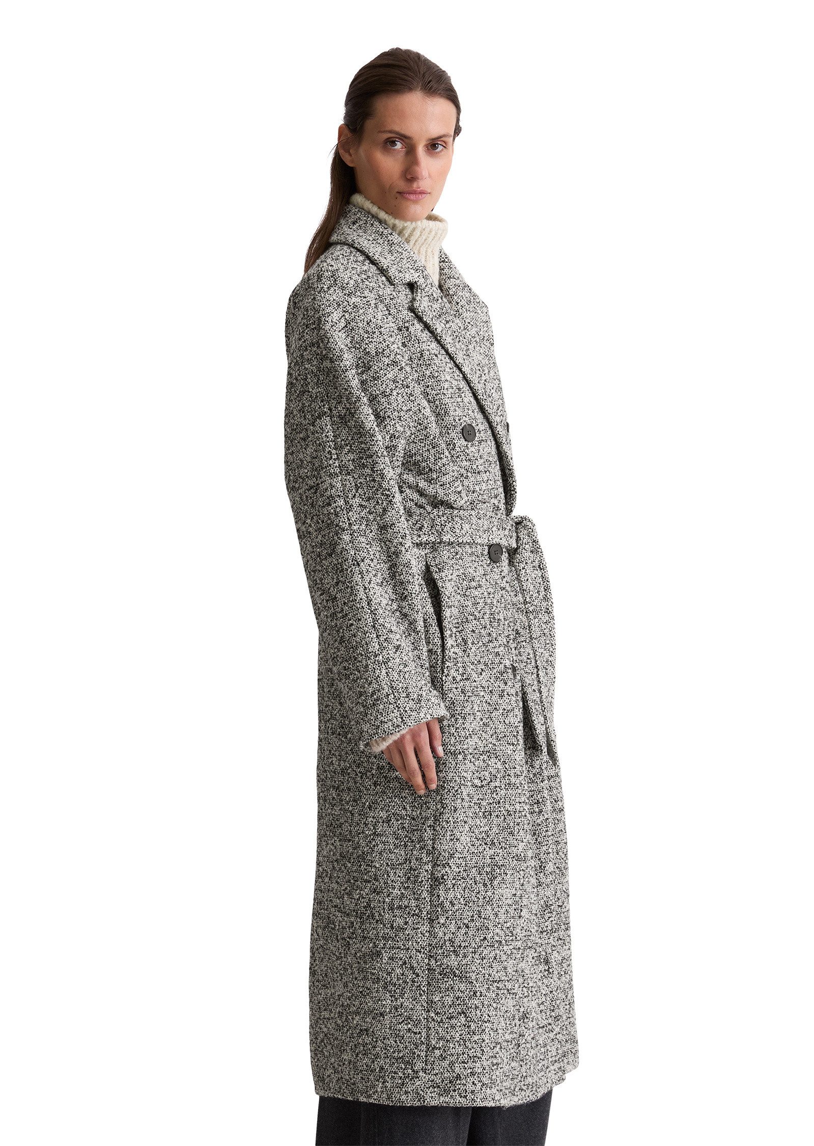 Marc O'Polo Wollmantel aus recyceltem Wolle-Polyester-Mix