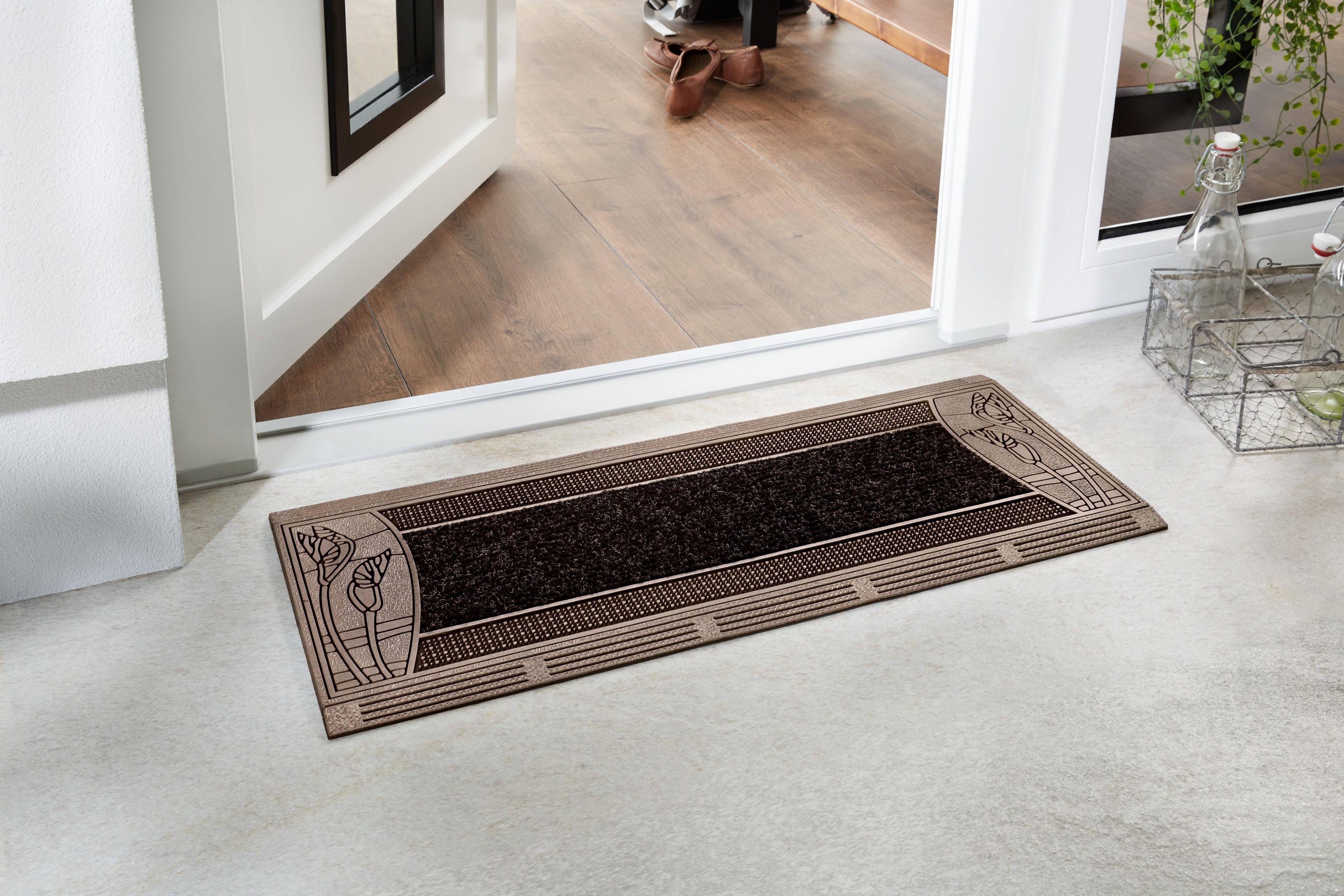 Home2Fashion Fußmatte CenterClean XL, rechteckig, Höhe: günstig online kaufen