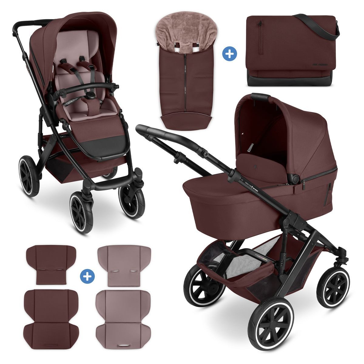 Kombi-Kinderwagen Salsa 5 Air - Umbra